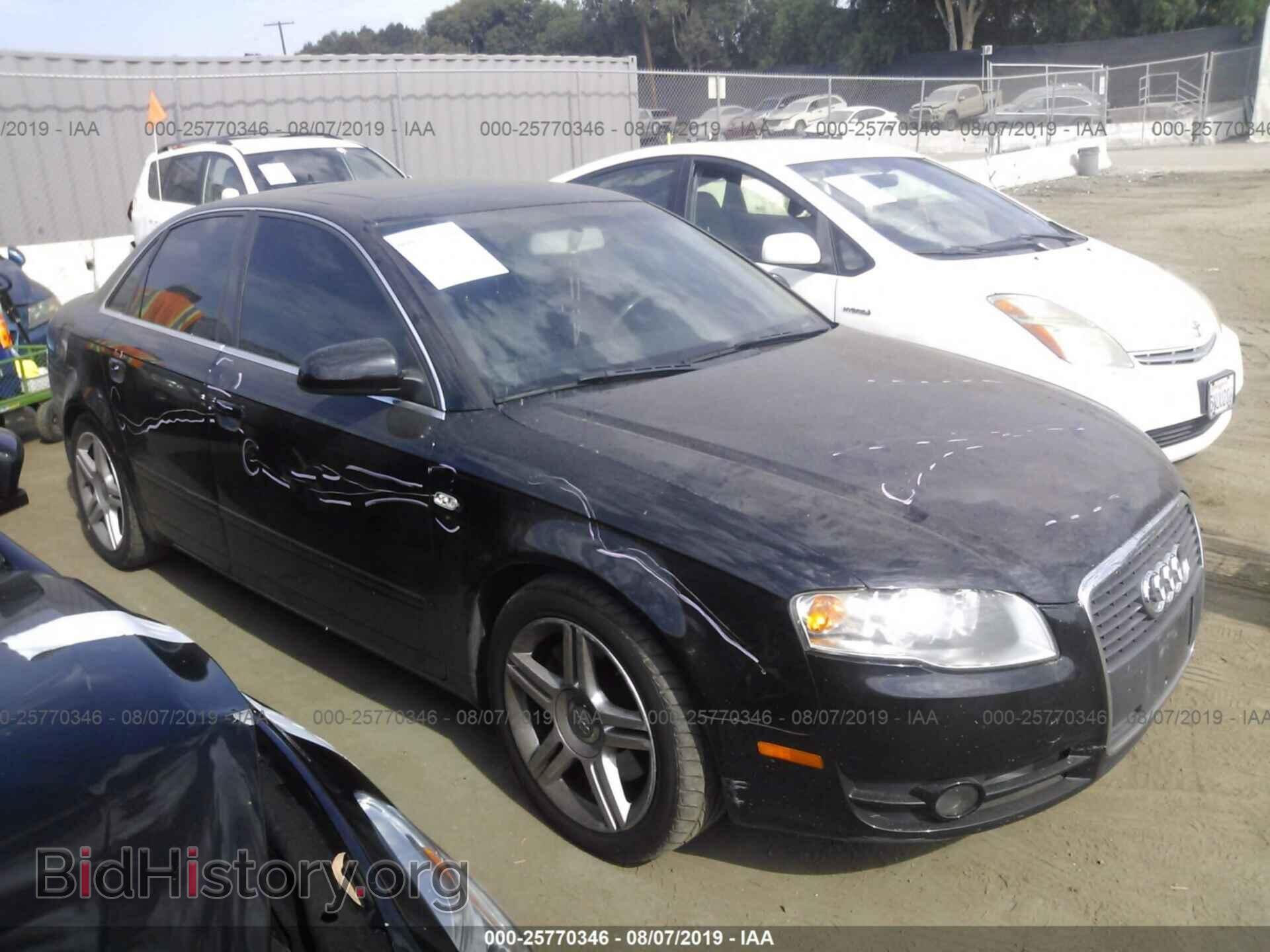 Photo WAUAF78EX7A282743 - AUDI A4 2007