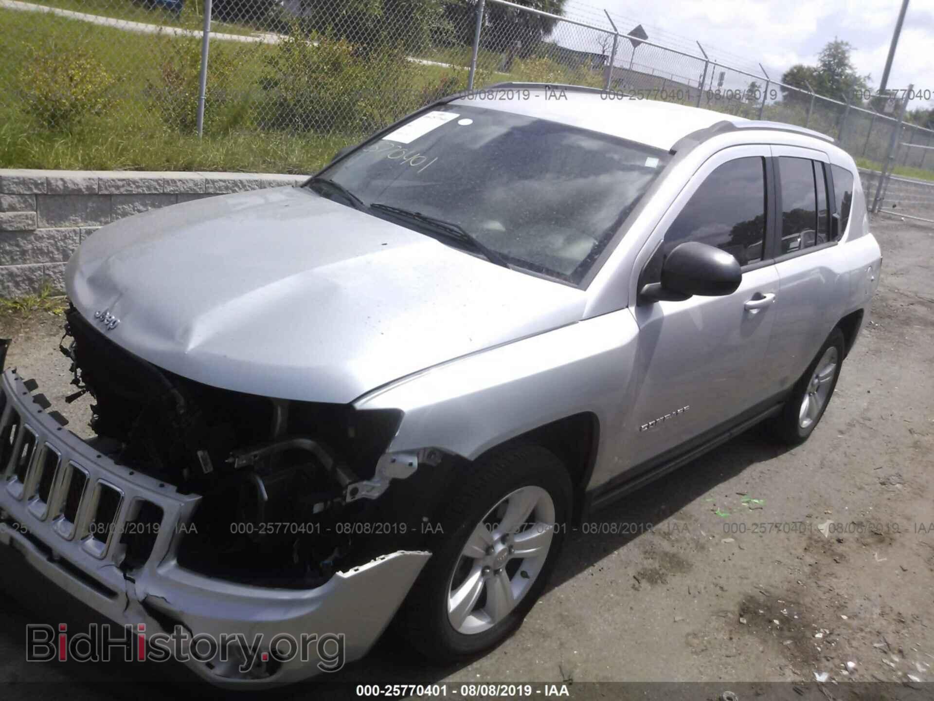 2012 JEEP COMPASS - VIN: 1C4NJCBA3CD530485 - Фото 2