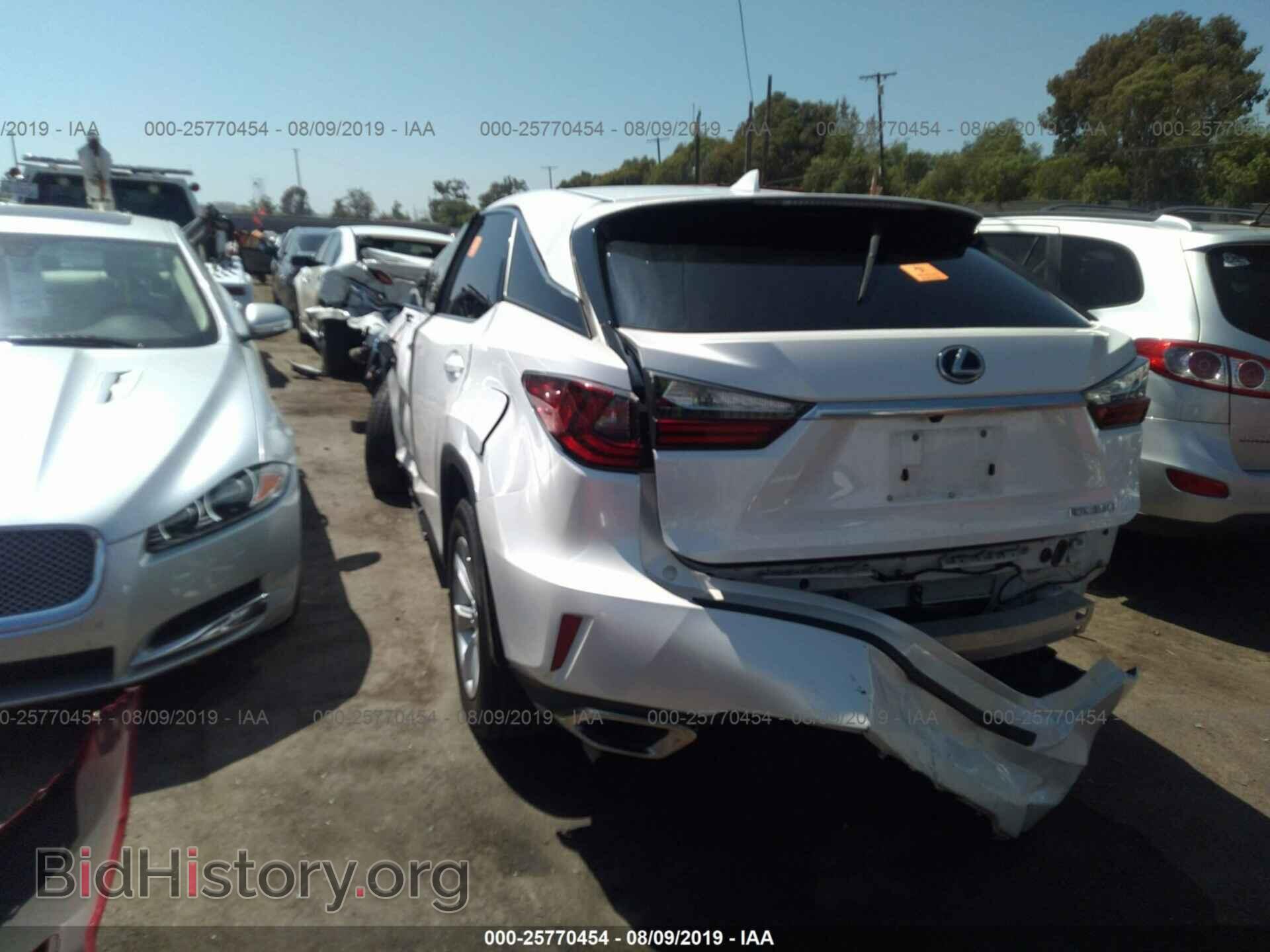 2017 LEXUS RX - VIN: 2T2ZZMCA0HC059815 - Фото 3