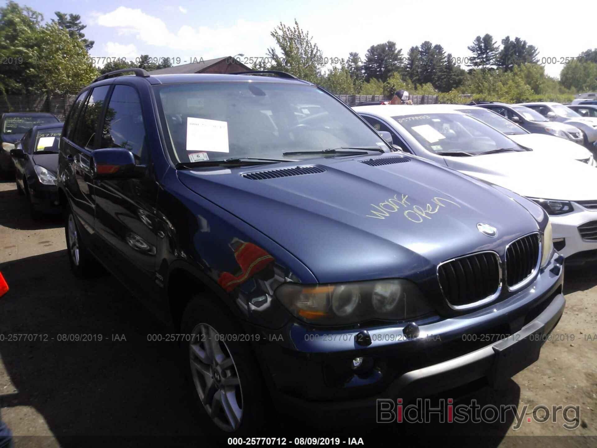 Фотография 5UXFA13554LU23566 - BMW X5 2004