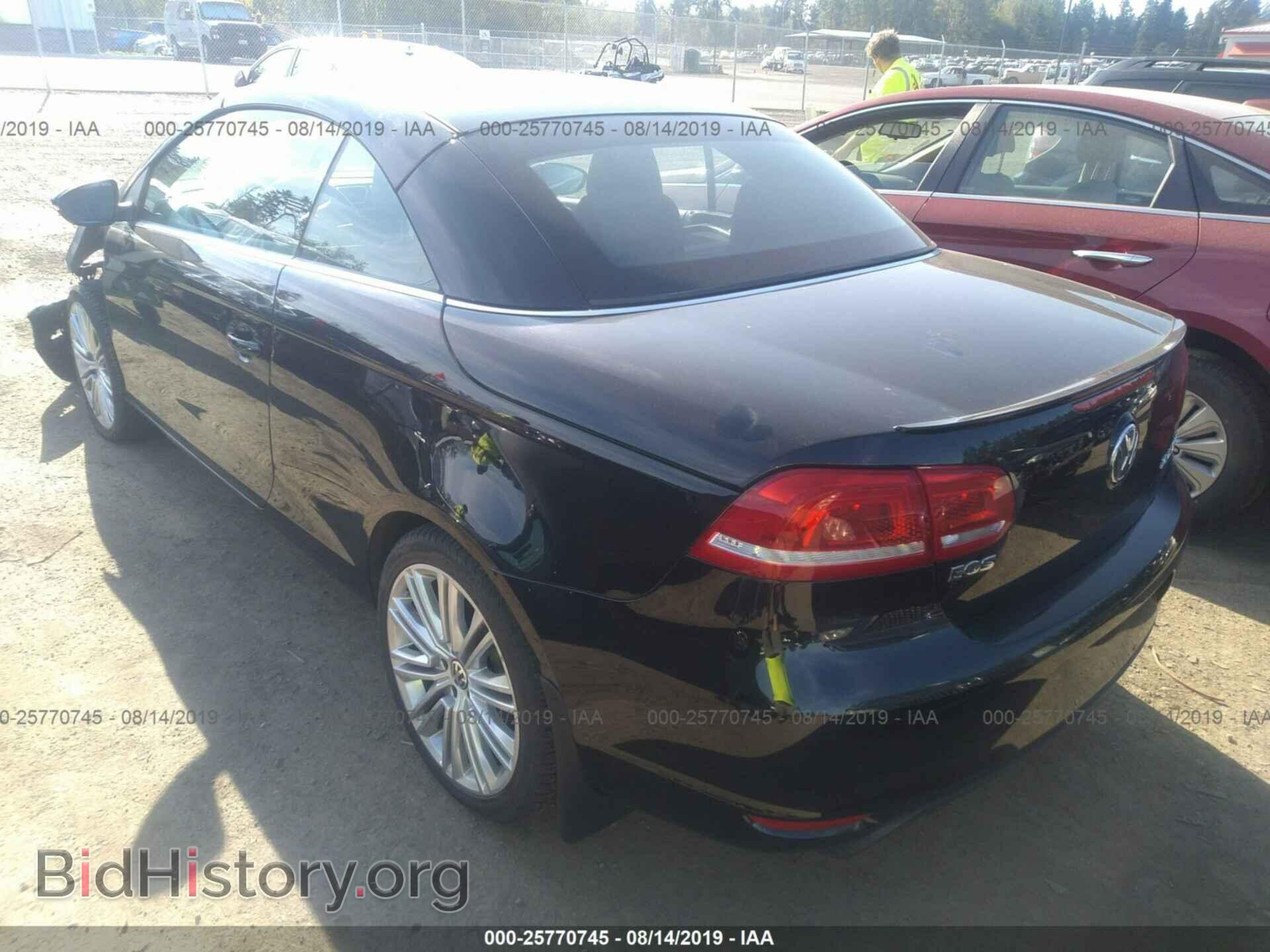 2014 VOLKSWAGEN EOS - VIN: WVWBW8AH3EV001051 - Фото 3