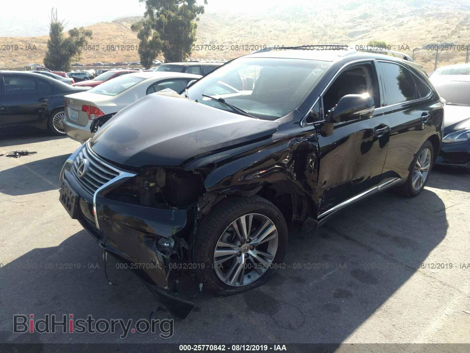 2015 Lexus RX - VIN: 2T2ZK1BAXFC196391 - Фото 2