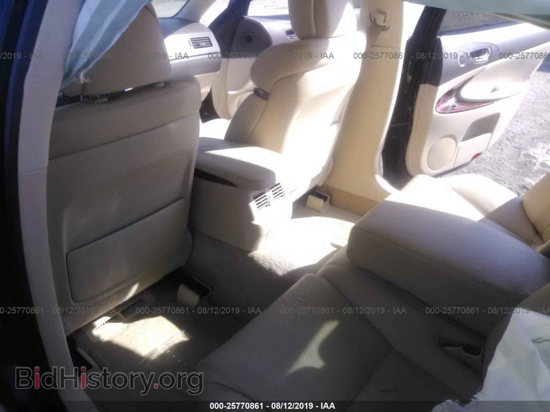 2010 LEXUS GS - VIN: JTHBE1KS4A0047269 - Фото 8