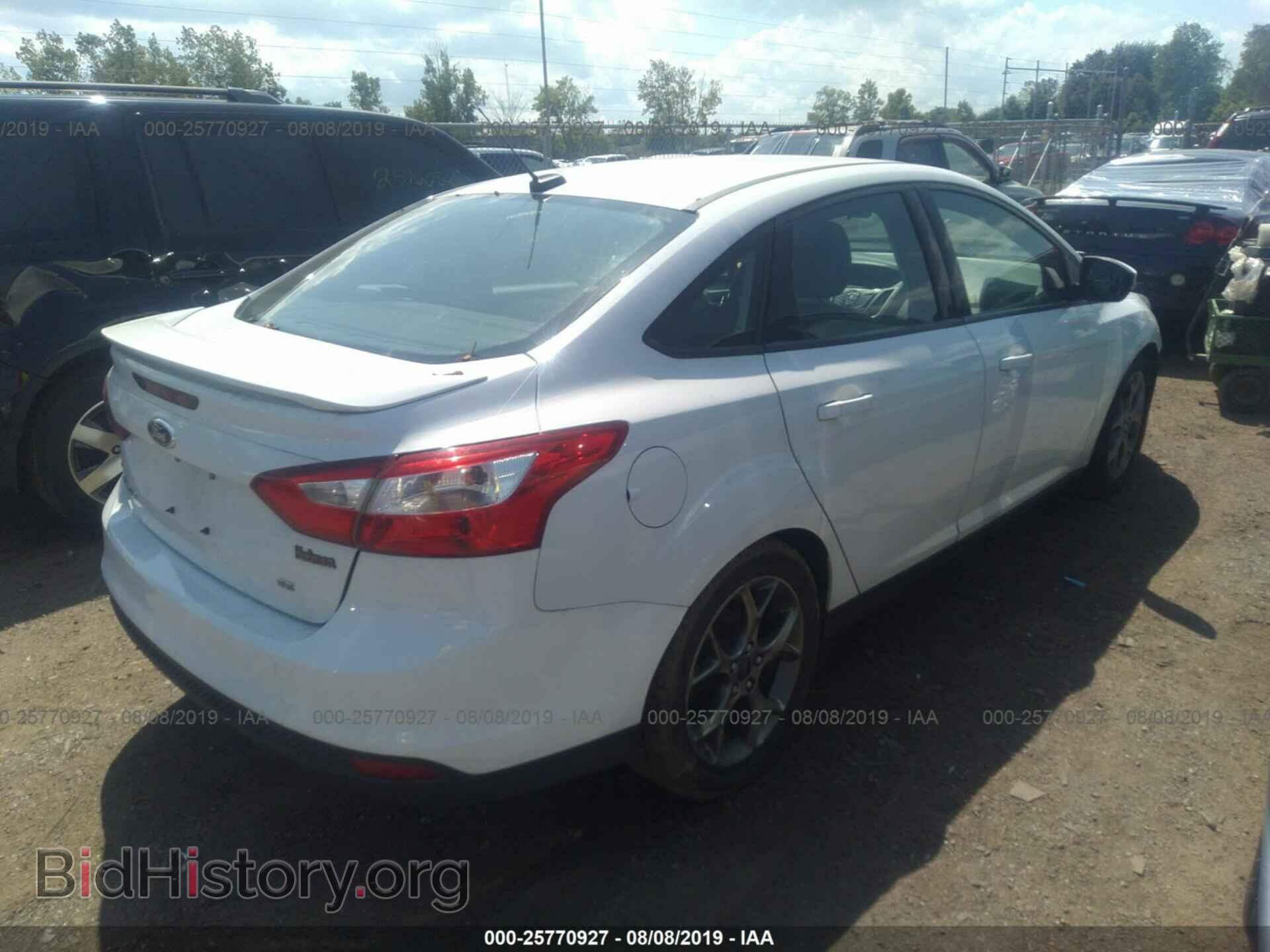 2014 FORD FOCUS - VIN: 1FADP3F29EL307122 - Фото 4