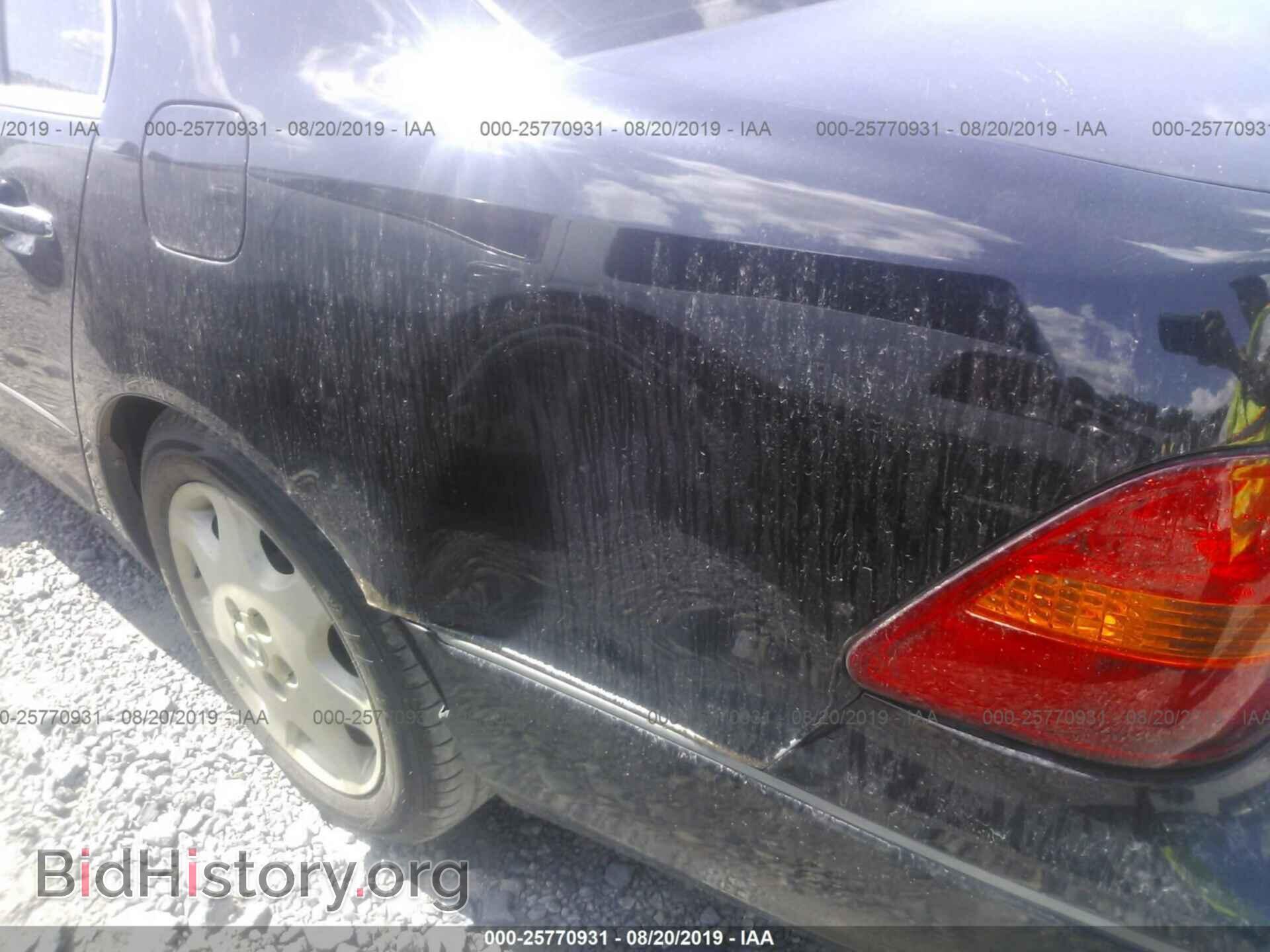 2003 LEXUS LS - VIN: JTHBN30F030112574 - Фото 6