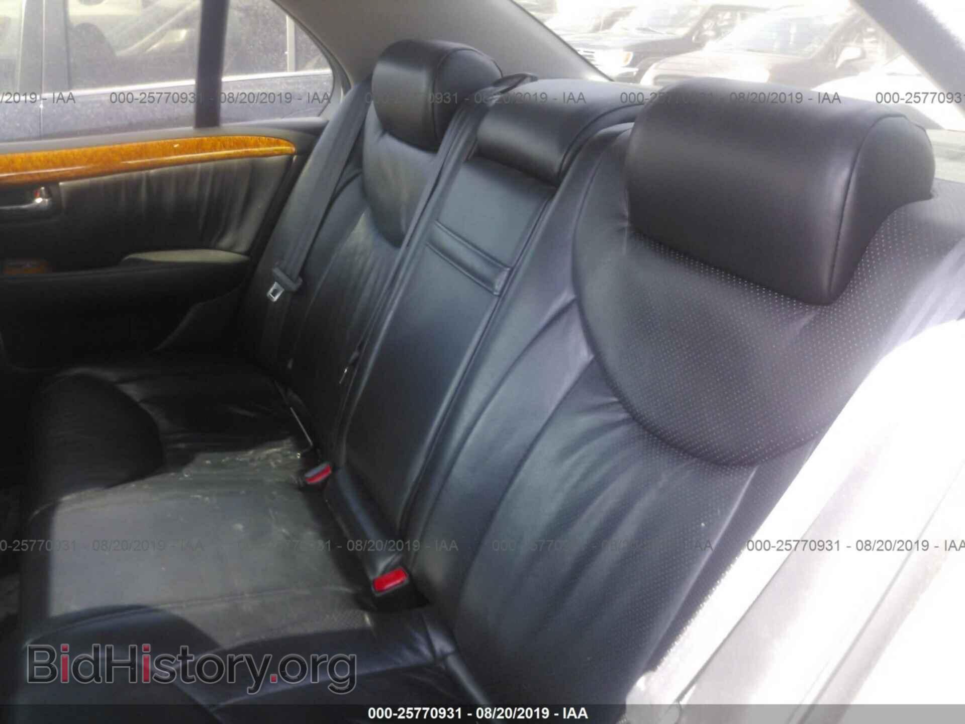 2003 LEXUS LS - VIN: JTHBN30F030112574 - Фото 8