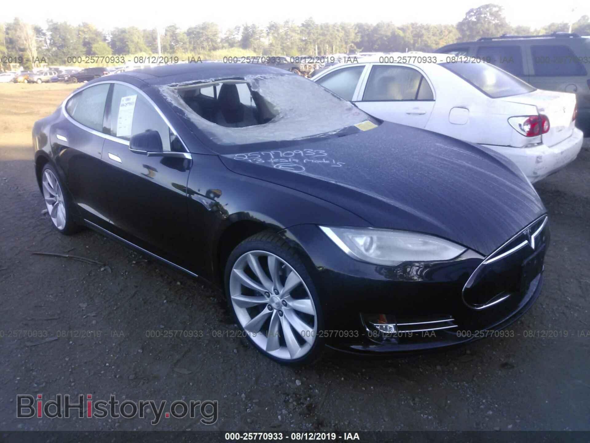 Photo 5YJSA1CP0DFP07921 - TESLA MODEL S 2013