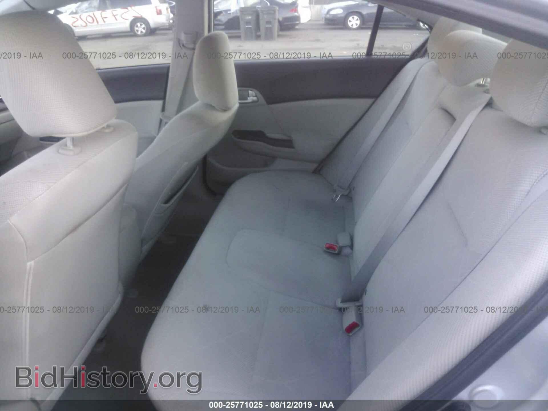 2012 HONDA CIVIC - VIN: 19XFB2F88CE320269 - Photo 8