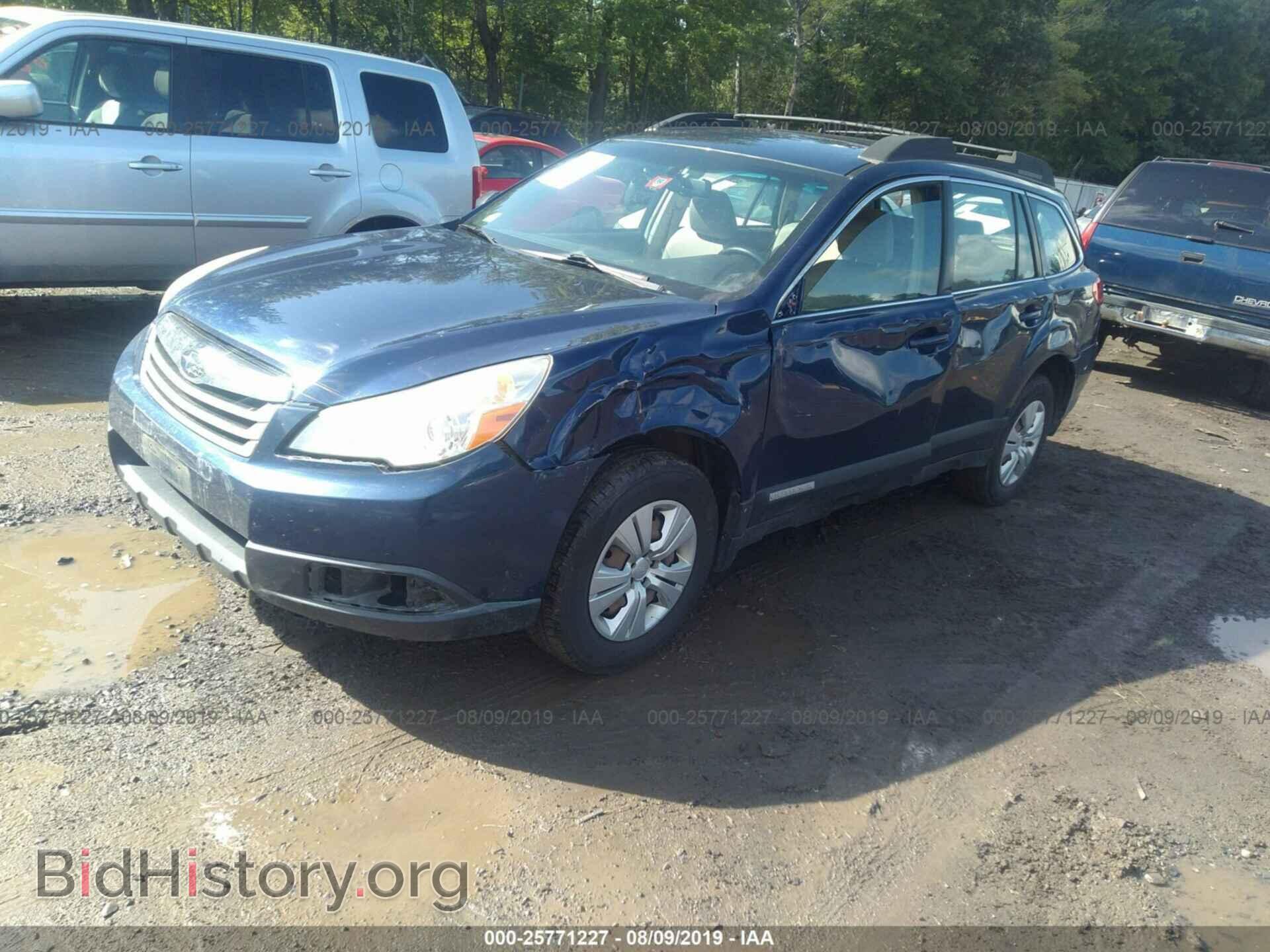 2011 SUBARU OUTBACK - VIN: 4S4BRCAC8B1416864 - Фото 2