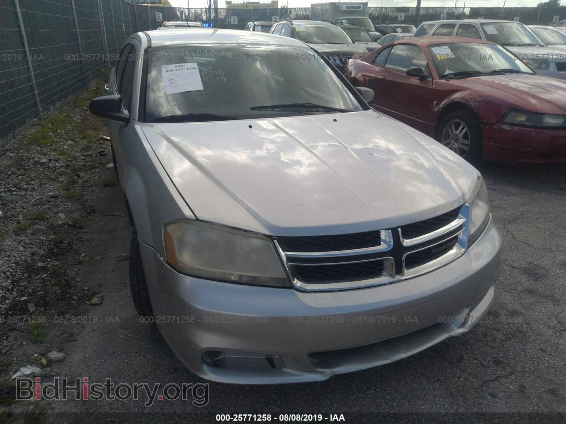 Photo 1C3CDZAB8CN324086 - DODGE AVENGER 2012