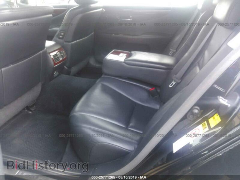 2007 Lexus LS (VIN JTHGL46F075019698) — фото 8 из 10