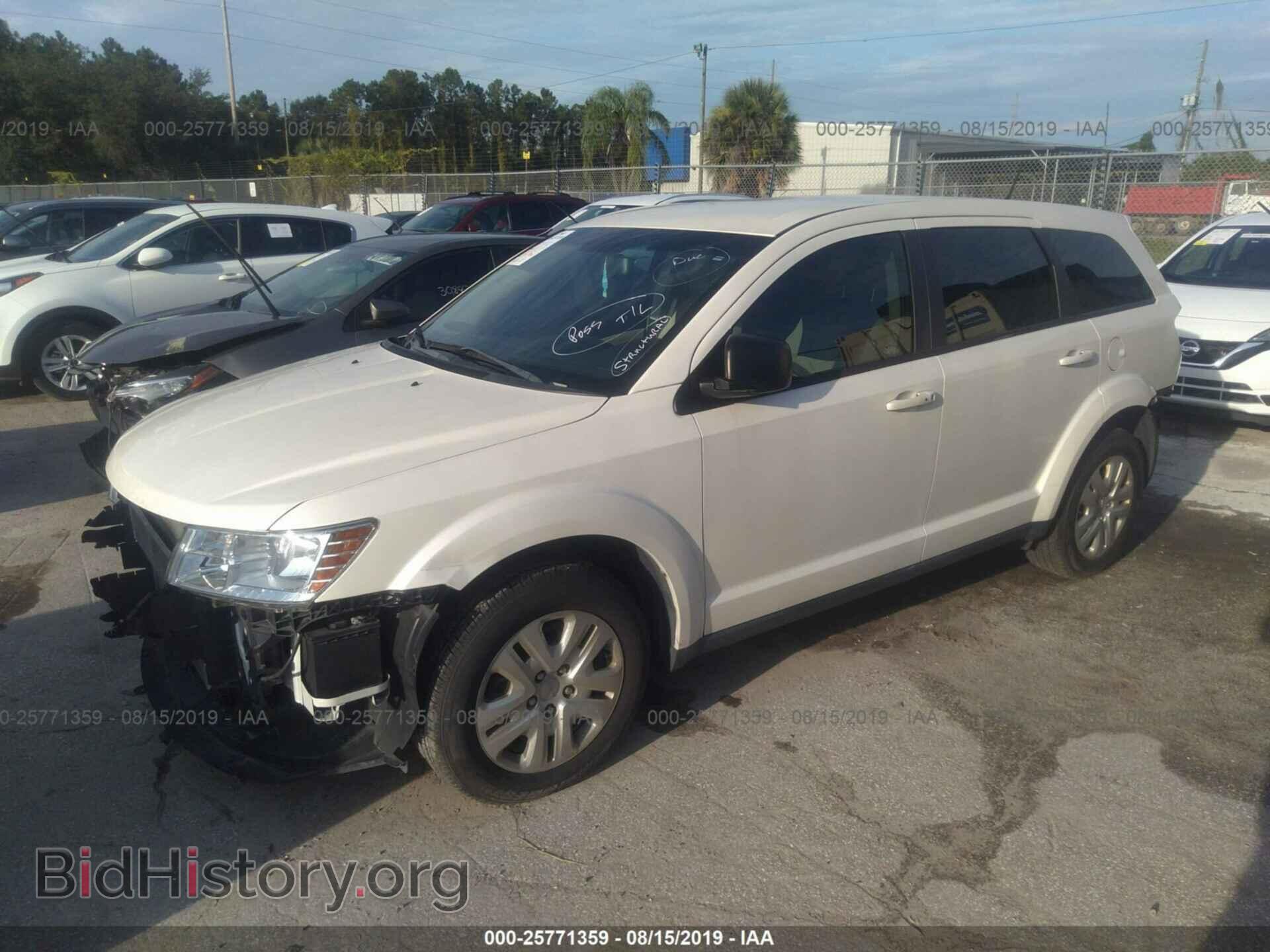 2015 DODGE JOURNEY - VIN: 3C4PDCAB4FT747651 - Photo 2