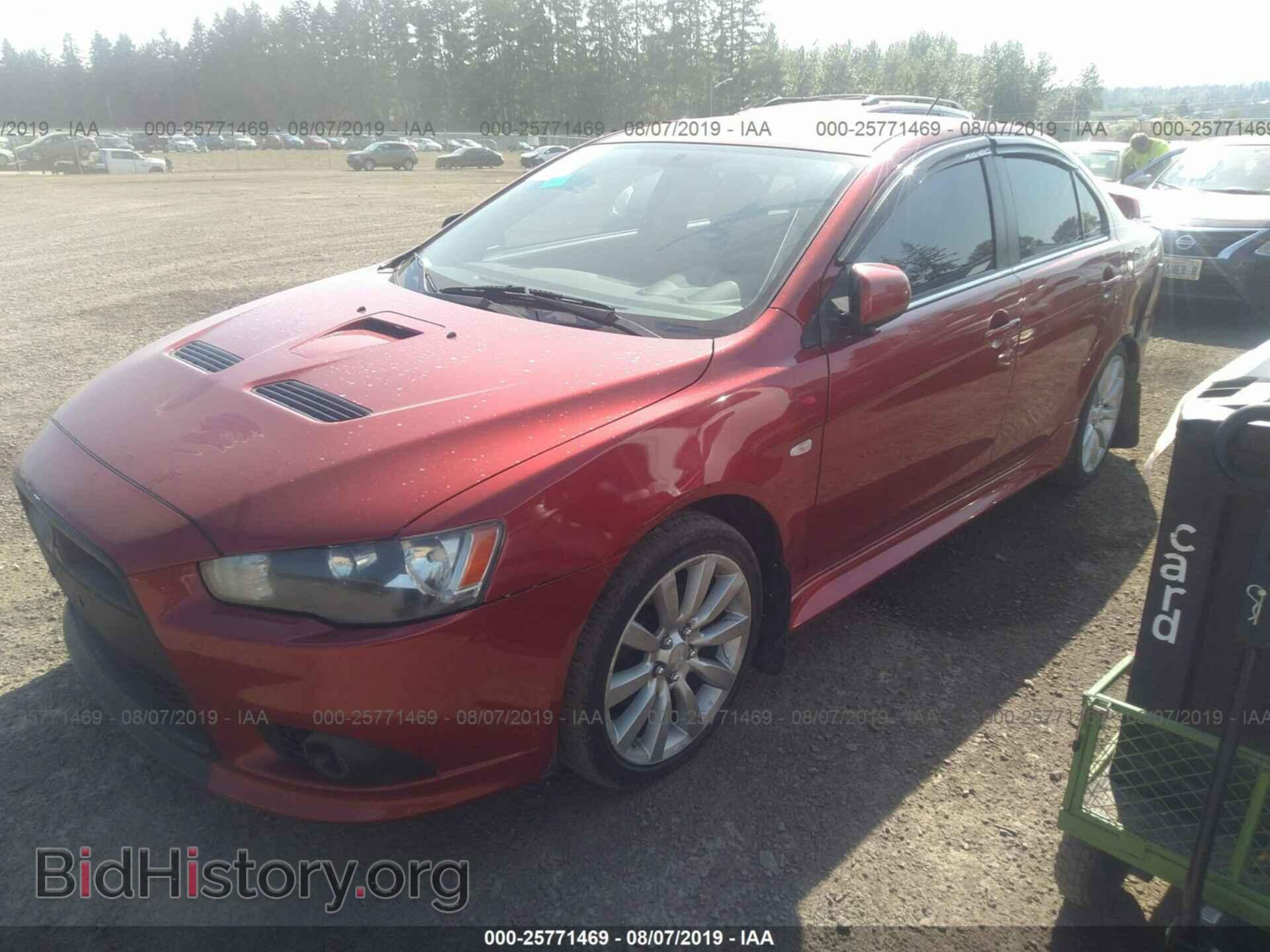 2011 MITSUBISHI LANCER - VIN: JA32V6FV4BU041564 - Фото 2