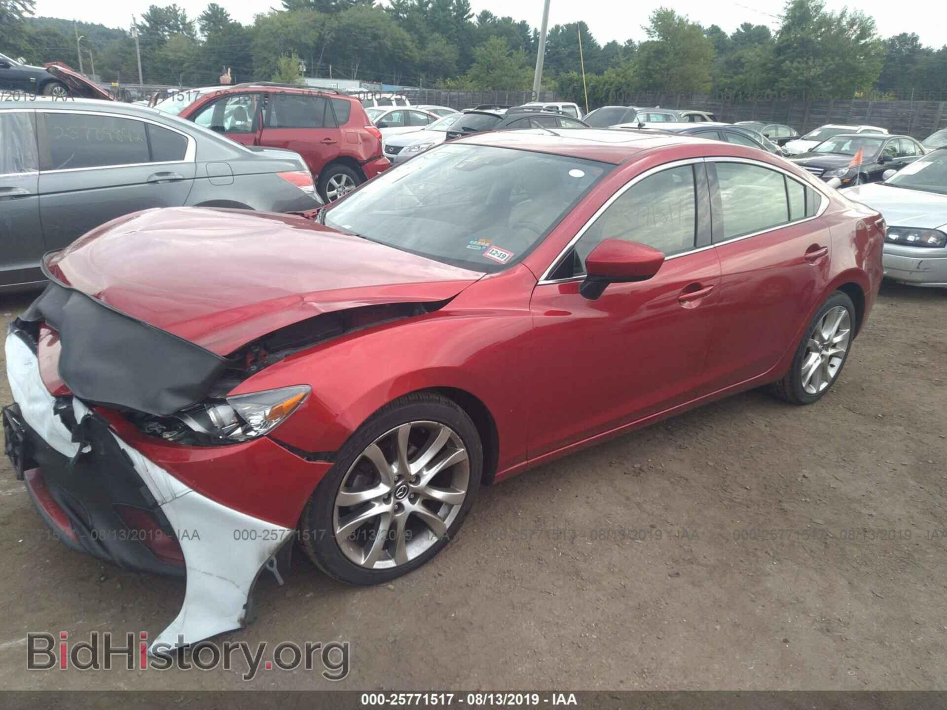 2014 MAZDA 6 - VIN: JM1GJ1W62E1130537 - Фото 2
