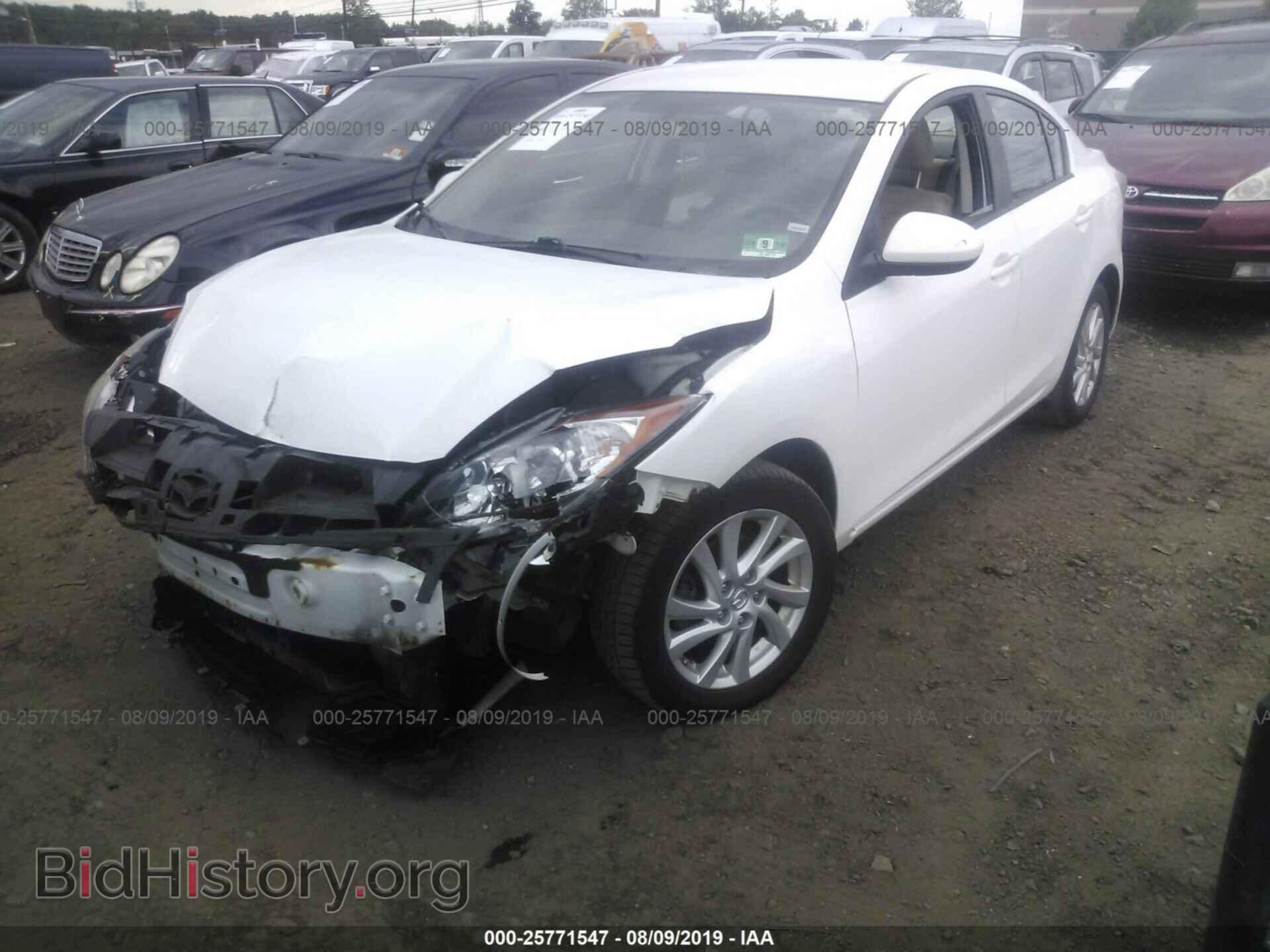 2012 MAZDA 3 - VIN: JM1BL1V84C1600765 - Фото 2