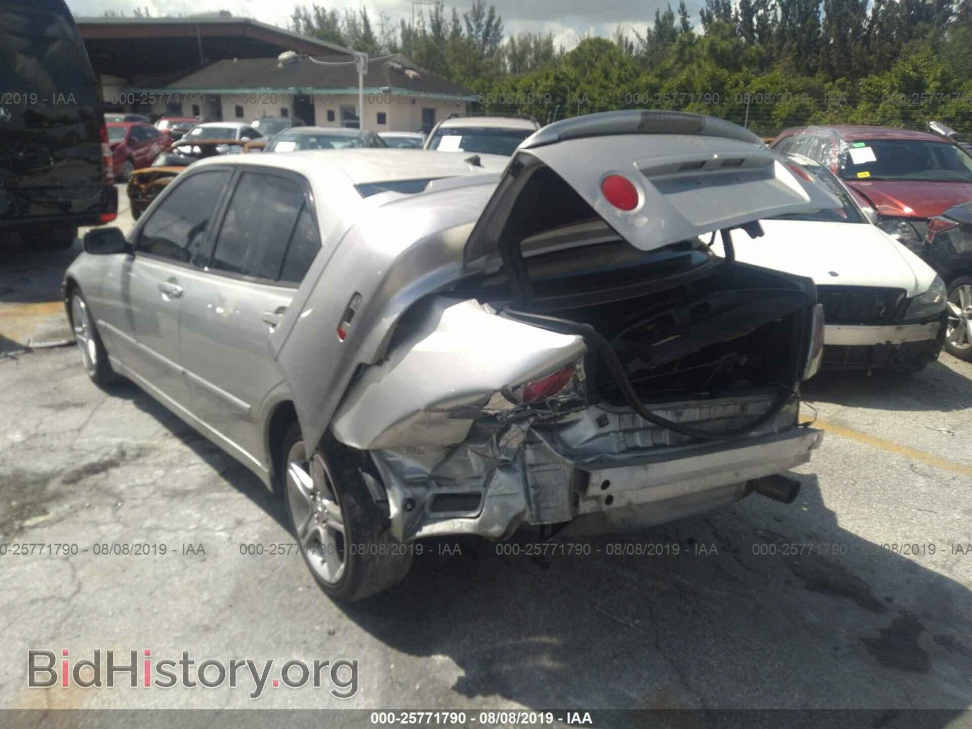 2002 LEXUS IS - VIN: JTHBD192120058417 - Фото 3