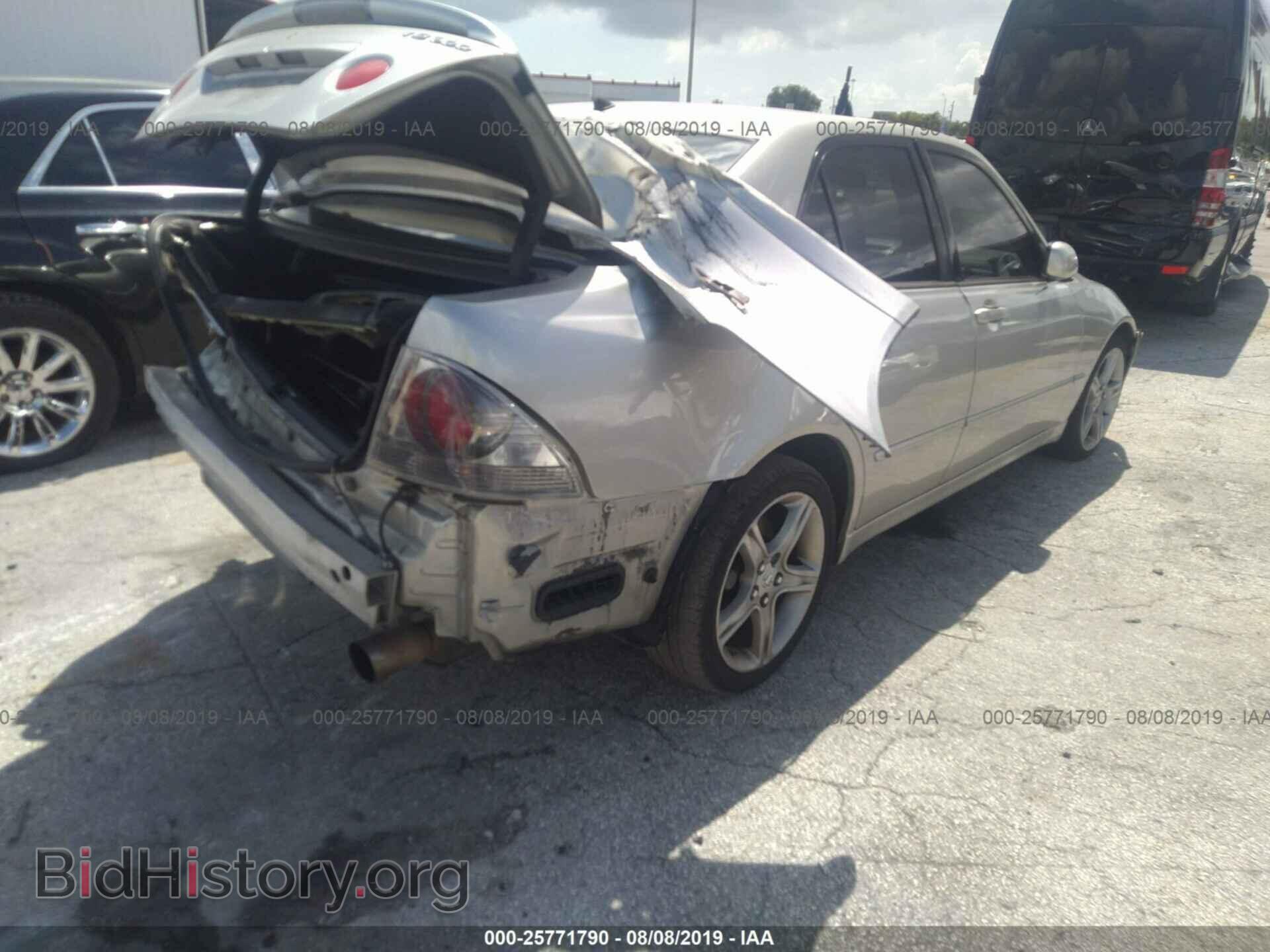 2002 LEXUS IS - VIN: JTHBD192120058417 - Фото 4