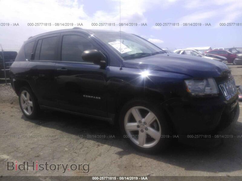 2012 Jeep COMPASS Limited (VIN 1C4NJDCB4CD645383) — photo 1 of 10, IAAI, damage: front & rear
