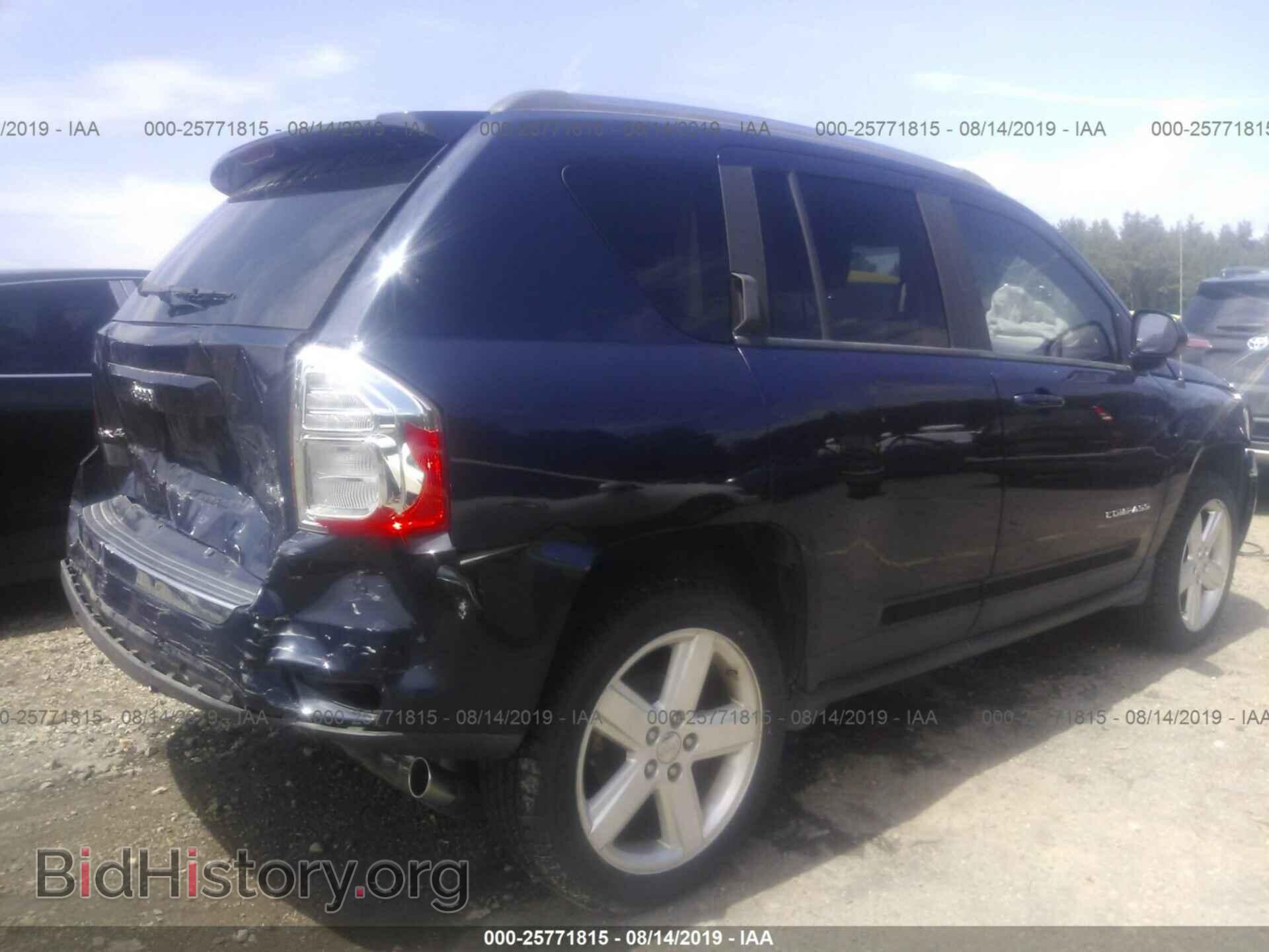 2012 JEEP COMPASS - VIN: 1C4NJDCB4CD645383 - Фото 4