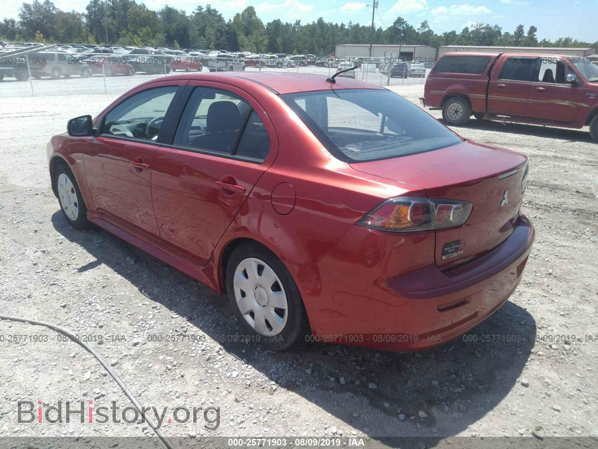 2011 MITSUBISHI LANCER - VIN: JA32U2FU2BU019873 - Фото 3