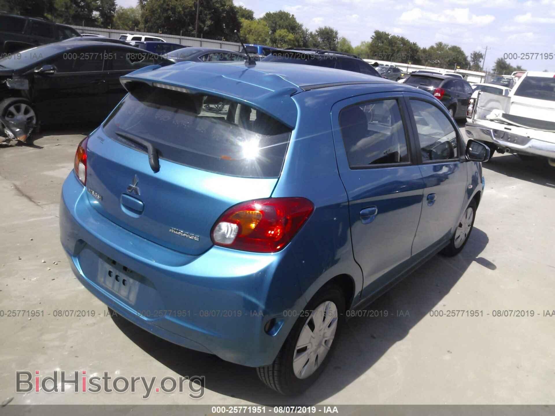 2015 MITSUBISHI MIRAGE - VIN: ML32A3HJ7FH041680 - Фото 4