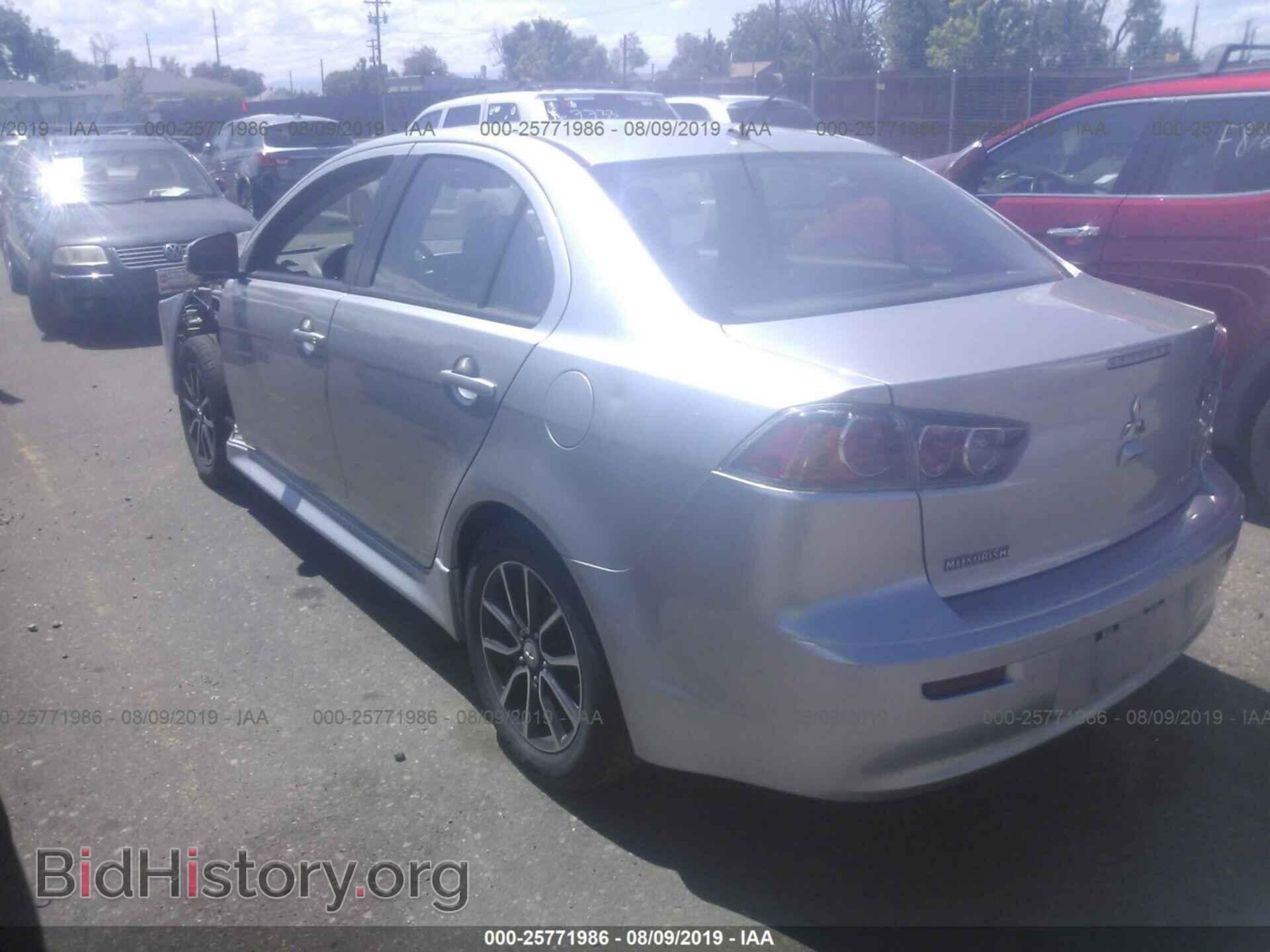 2017 MITSUBISHI LANCER - VIN: JA32U2FU4HU008463 - Фото 3