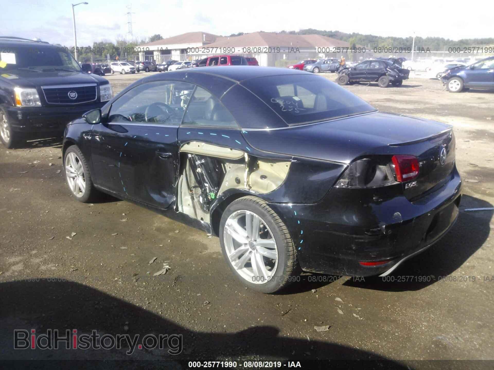 2013 VOLKSWAGEN EOS - VIN: WVWFW8AH0DV005011 - Фото 3
