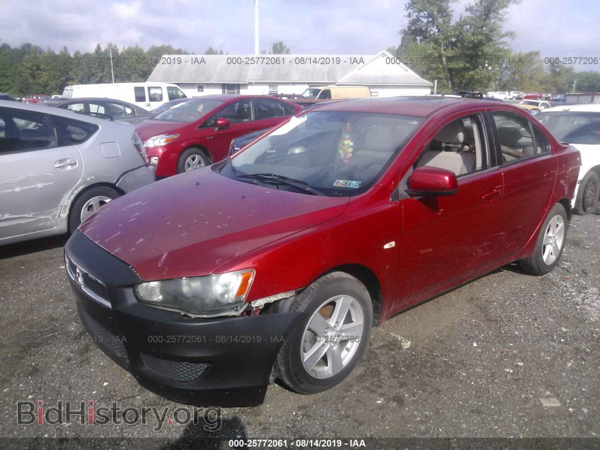 2008 MITSUBISHI LANCER - VIN: JA3AU26U38U018770 - Фото 2