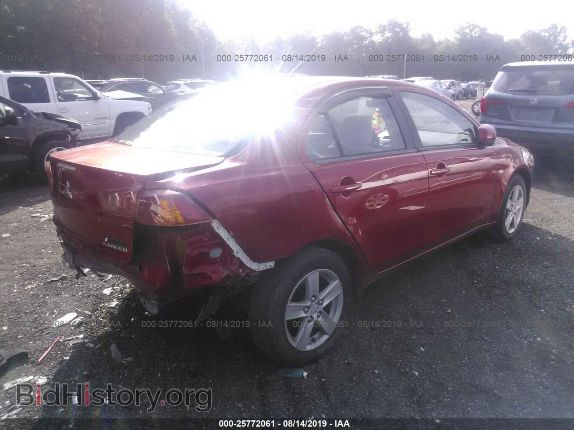 2008 MITSUBISHI LANCER - VIN: JA3AU26U38U018770 - Фото 4