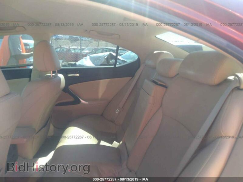 2007 Lexus IS (VIN JTHBE262075016094) — photo 8 of 10
