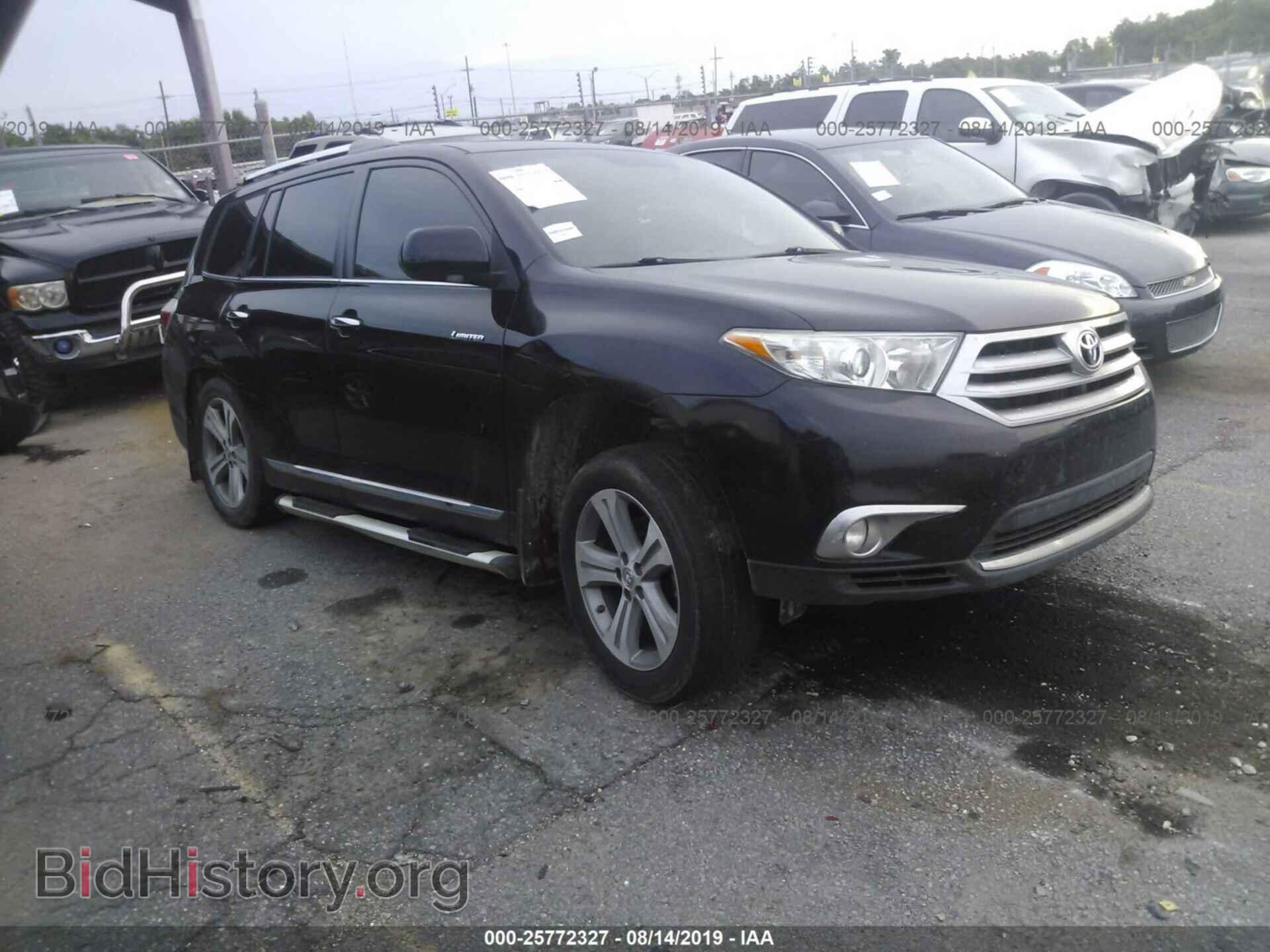 Фотография 5TDDK3EH8CS119783 - TOYOTA HIGHLANDER 2012