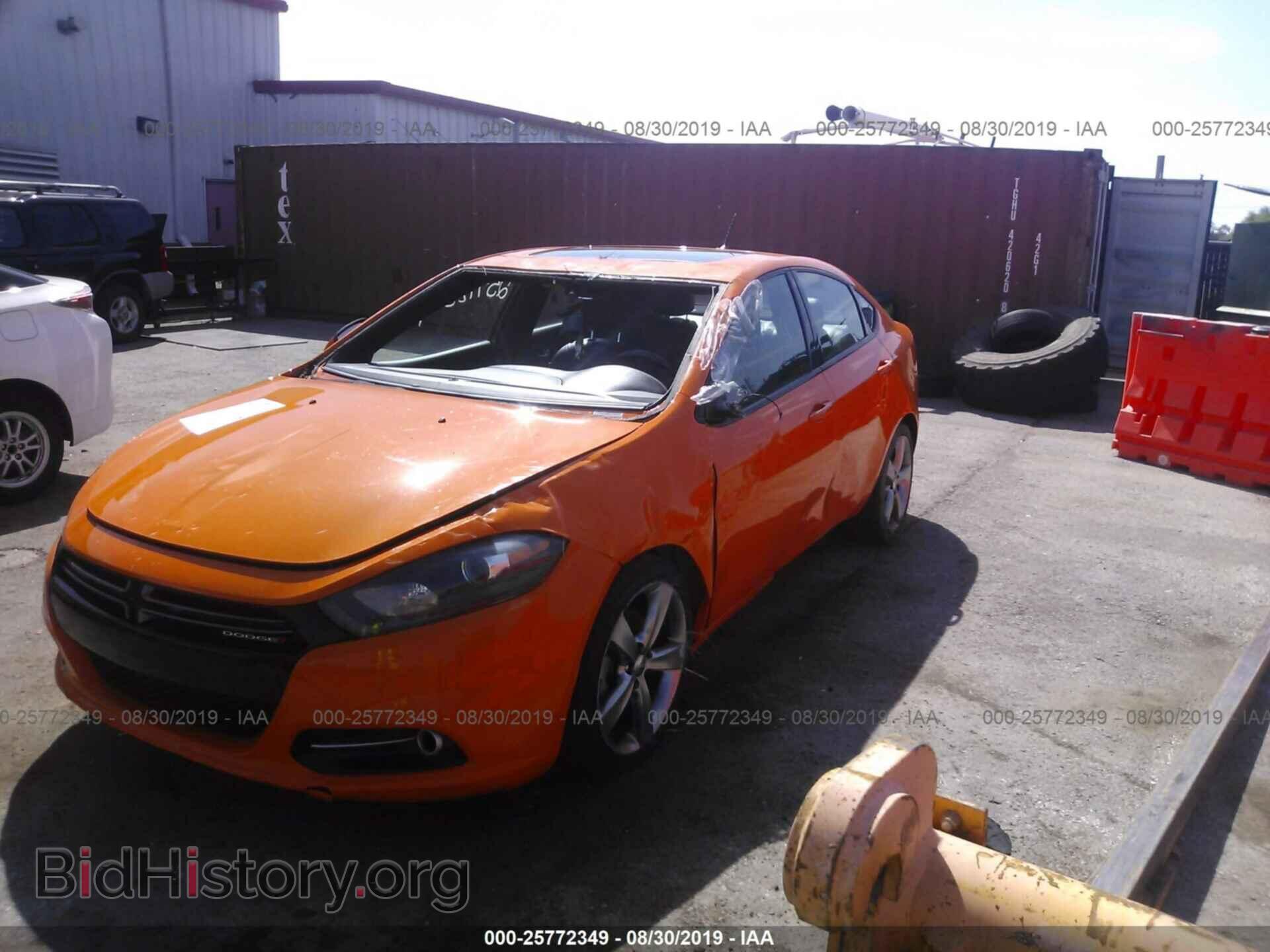 2014 DODGE DART - VIN: 1C3CDFEBXED683473 - Фото 2