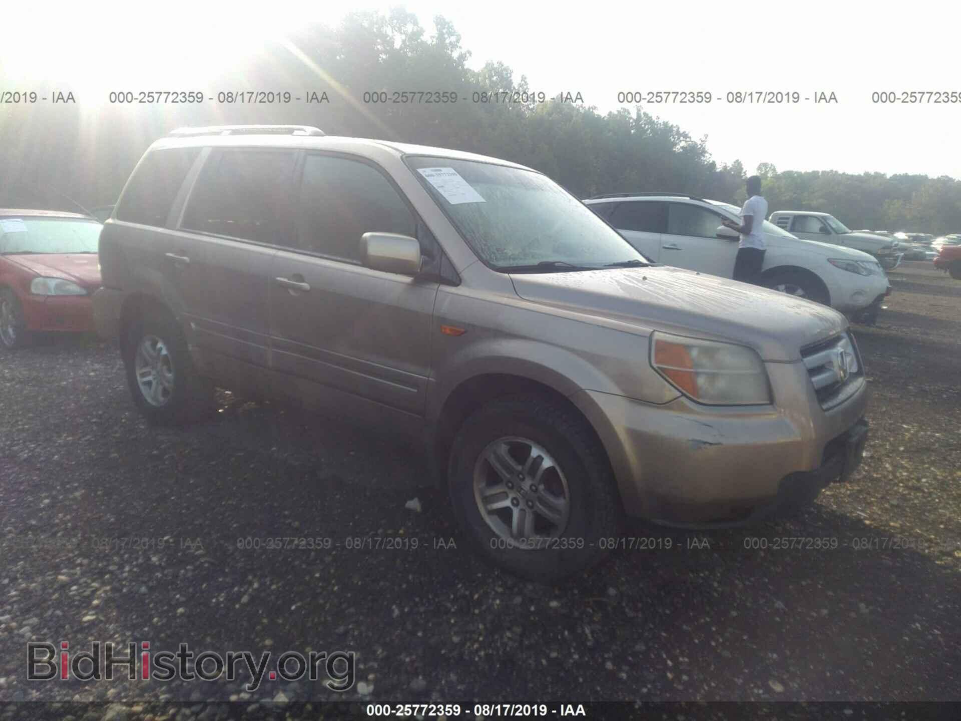 Фотография 5FNYF18676B016240 - HONDA PILOT 2006