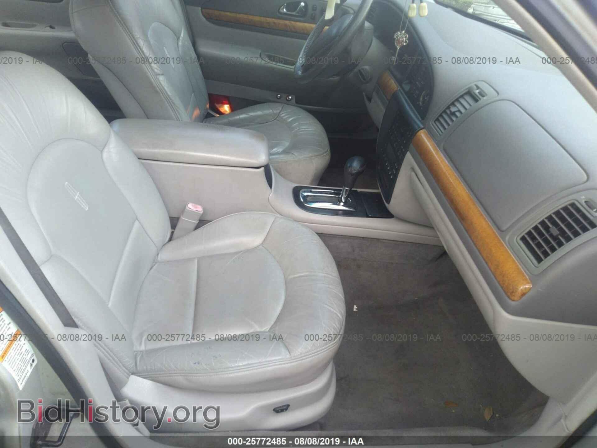 2000 LINCOLN CONTINENTAL - VIN: 1LNHM97V2YY764180 - Фото 5