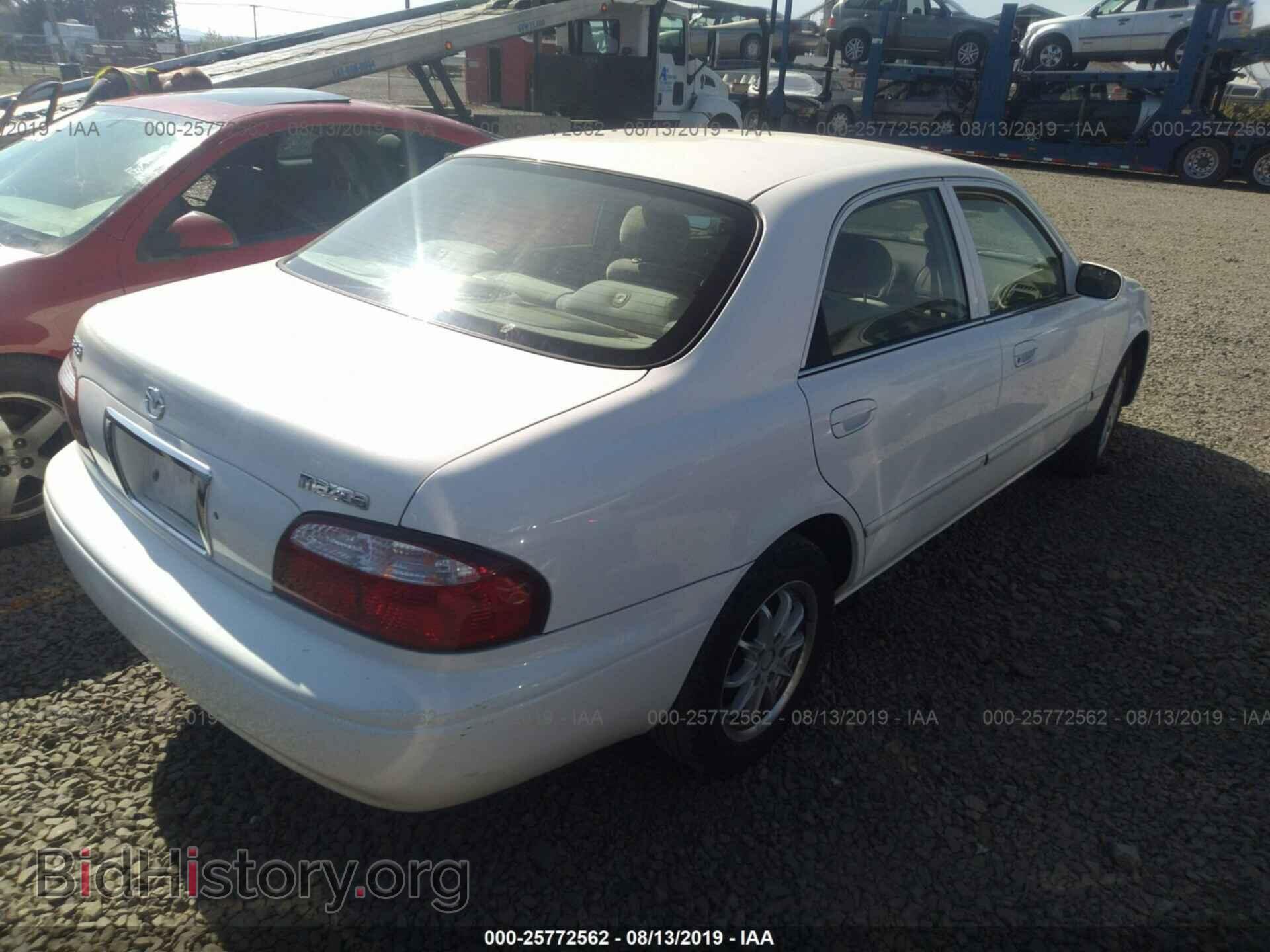2002 MAZDA 626 - VIN: 1YVGF22D525307351 - Фото 4