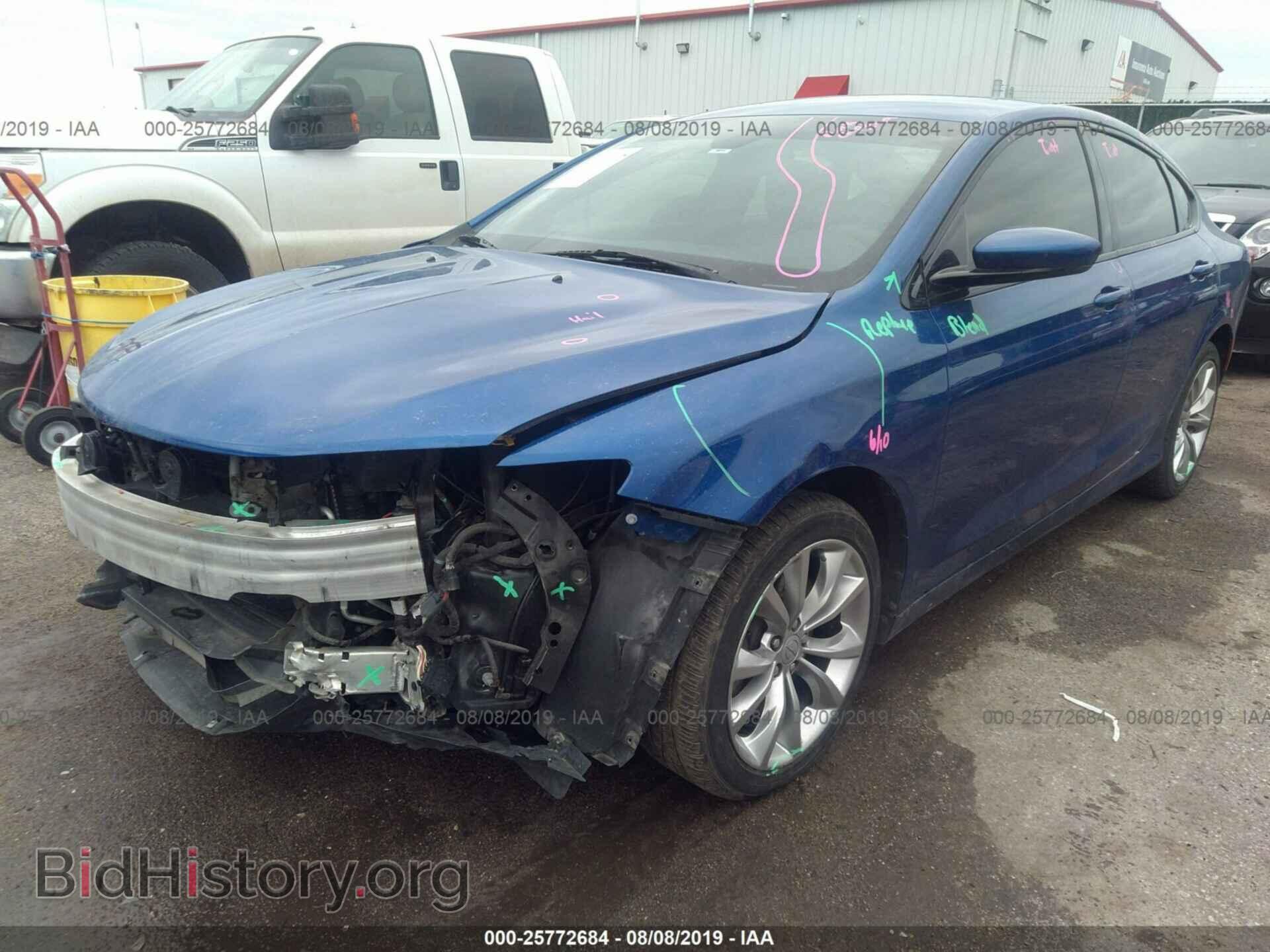2015 CHRYSLER 200 - VIN: 1C3CCCBG7FN706351 - Photo 2