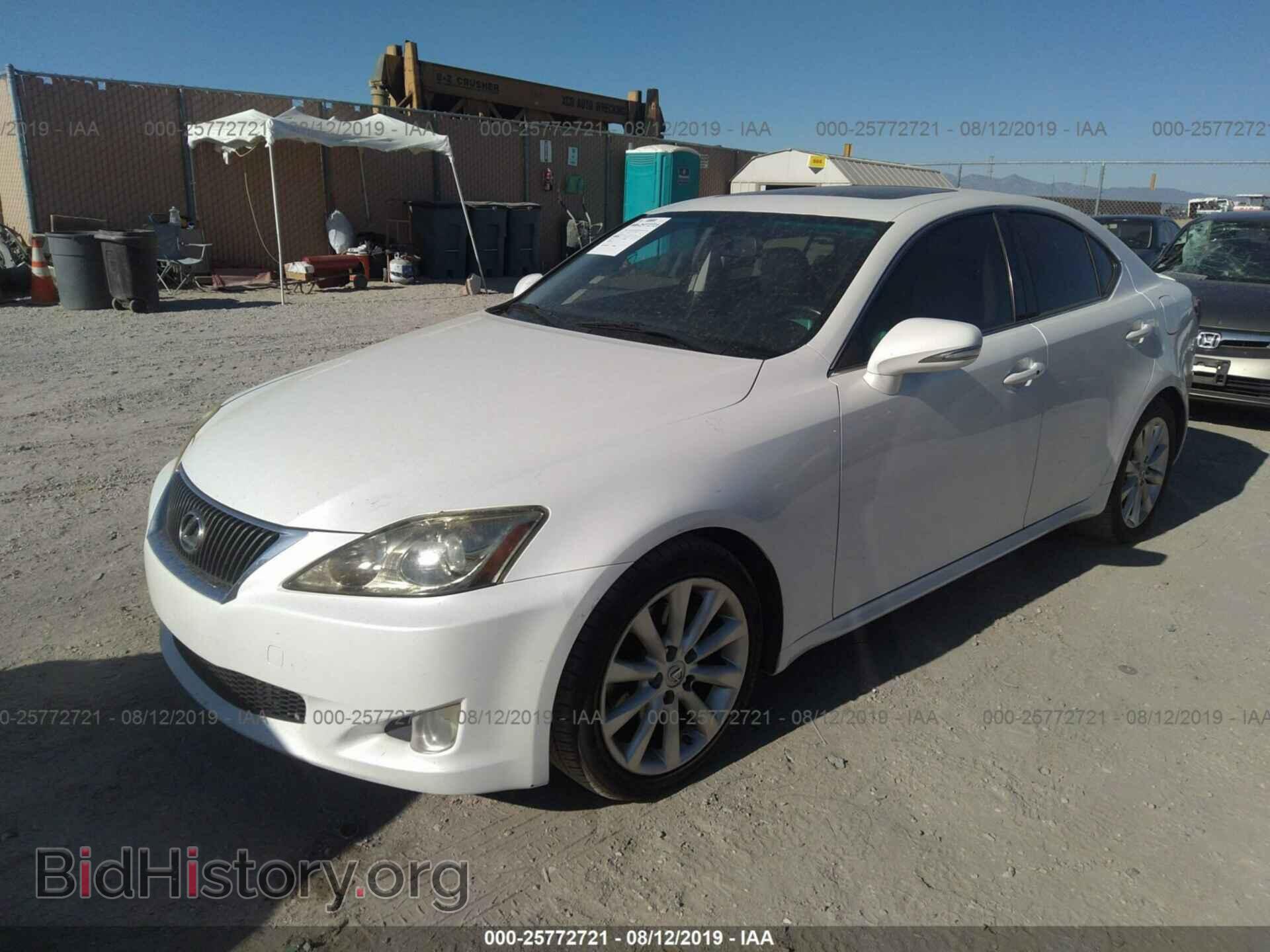 2010 LEXUS IS - VIN: JTHBF5C2XA5124412 - Photo 2