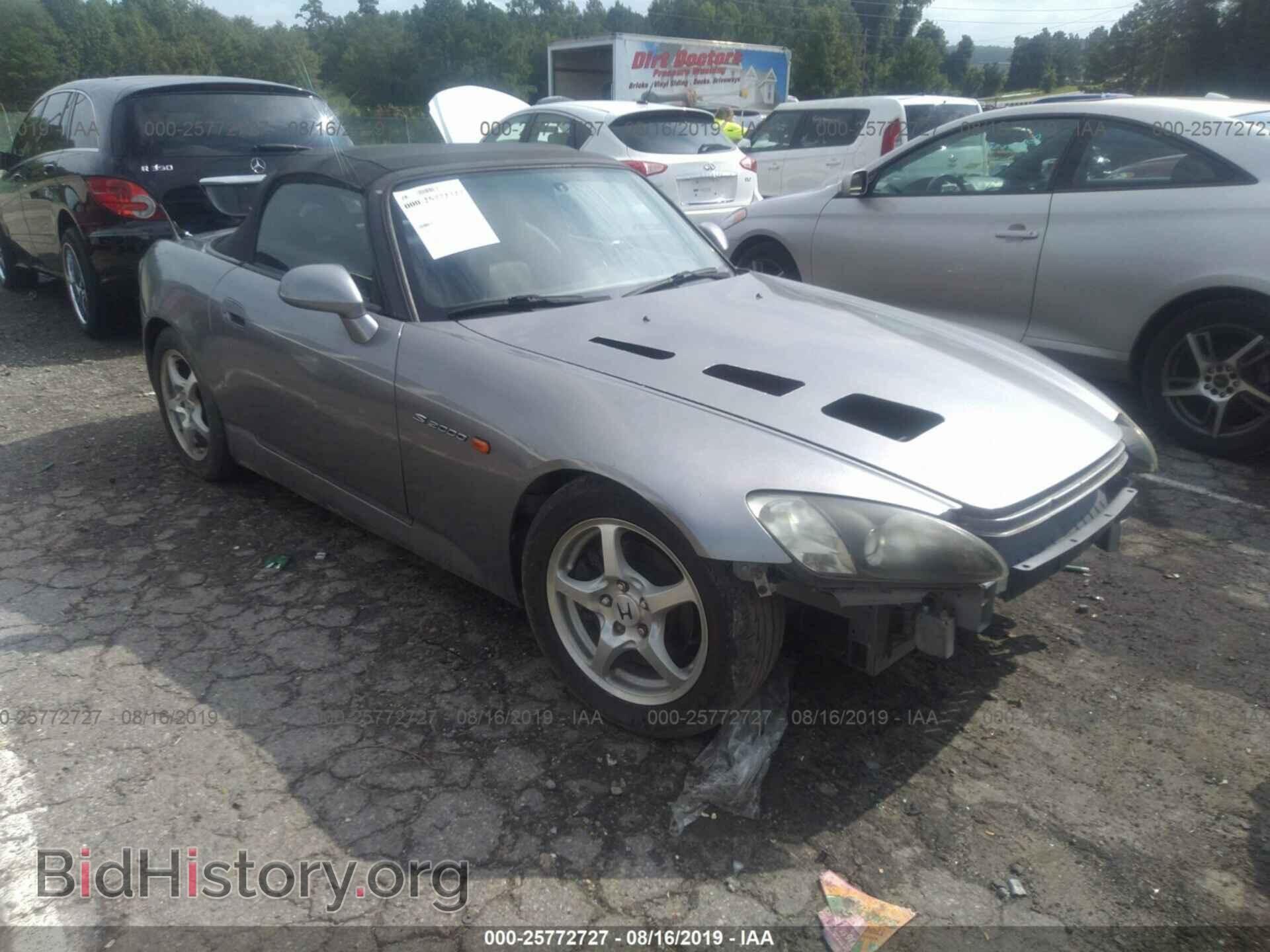 Фотография JHMAP114X3T006039 - HONDA S2000 2003