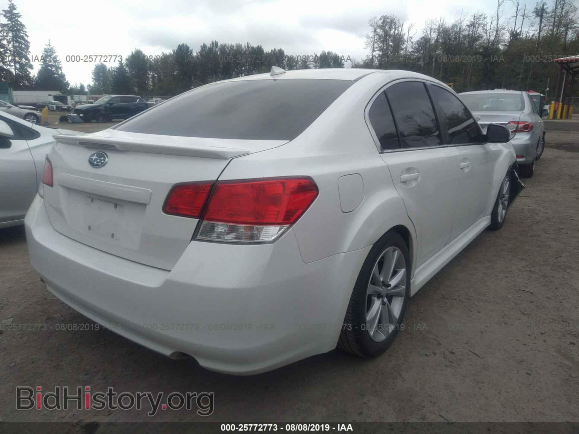 2014 SUBARU LEGACY - VIN: 4S3BMBC66E3020428 - Фото 4