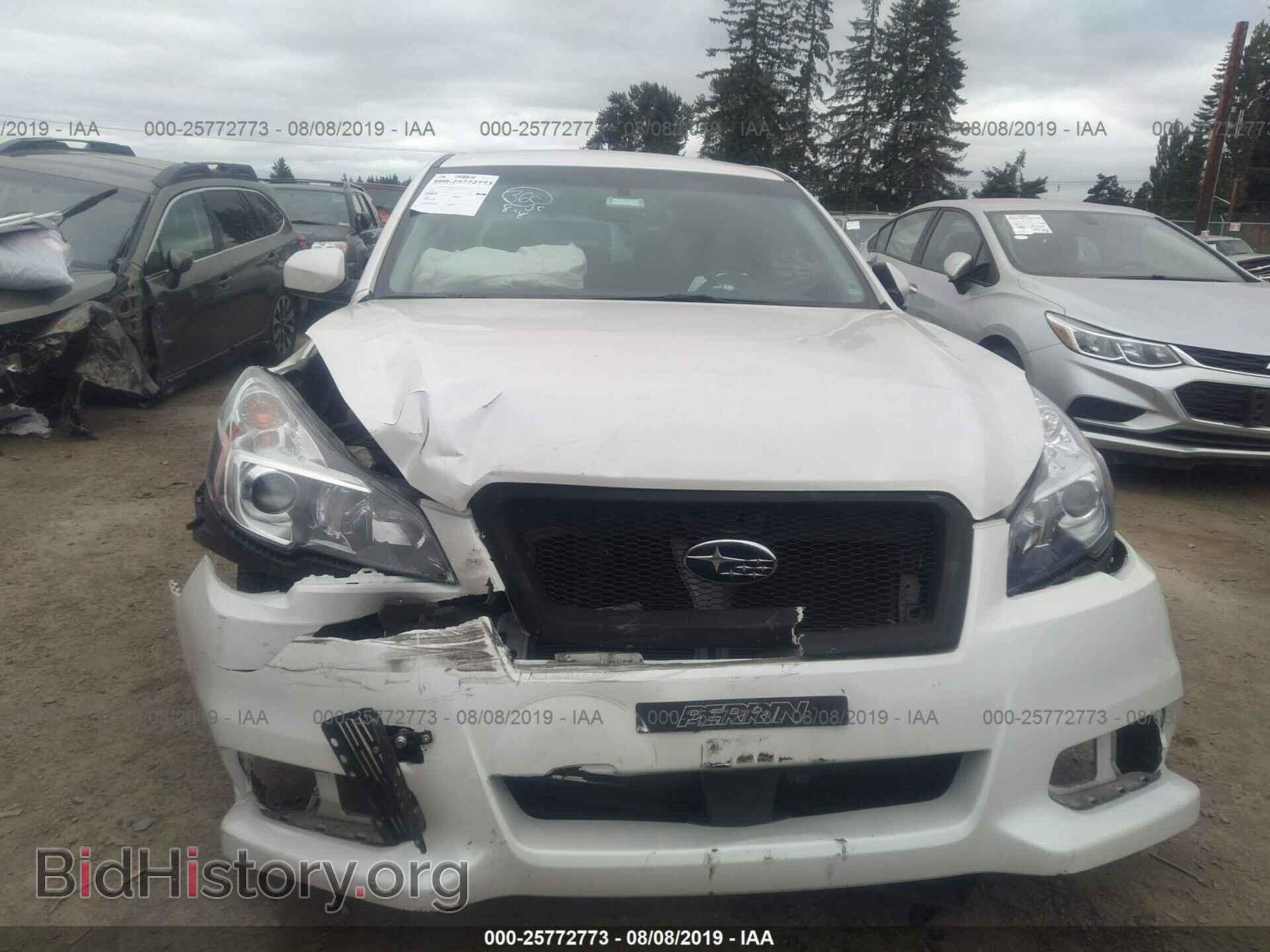 2014 SUBARU LEGACY - VIN: 4S3BMBC66E3020428 - Фото 6