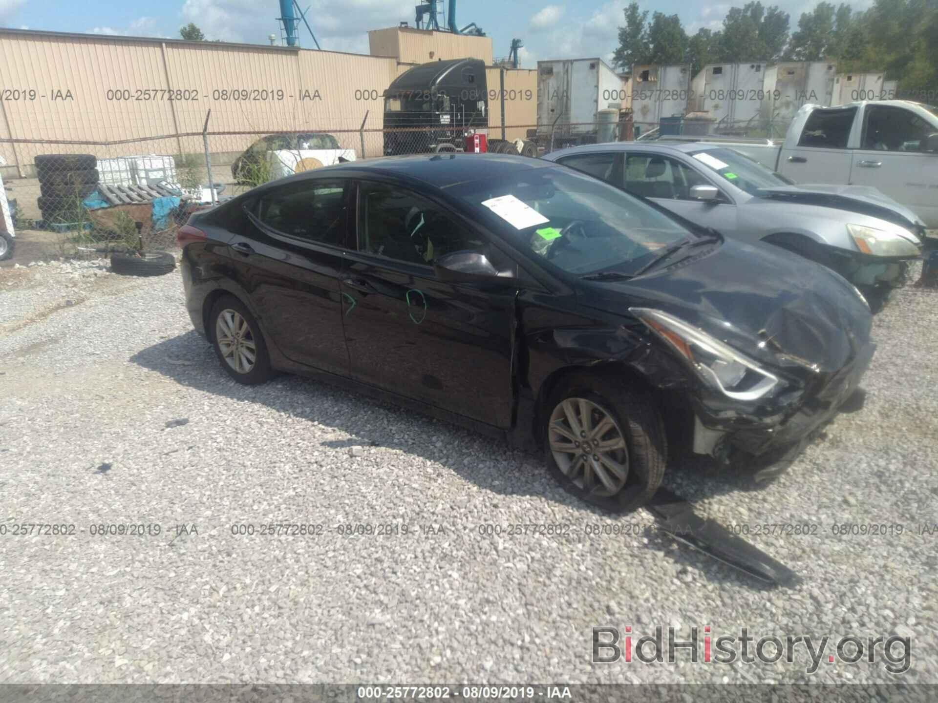 Photo KMHDH4AE6EU079990 - HYUNDAI ELANTRA 2014