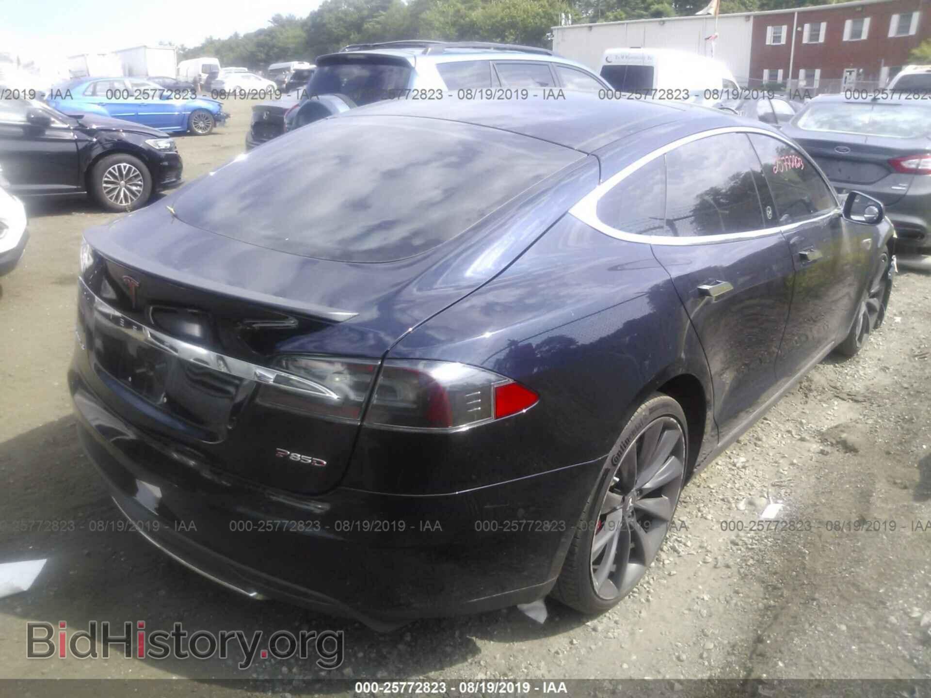 2015 TESLA MODEL S - VIN: 5YJSA1H43FF090337 - Photo 4
