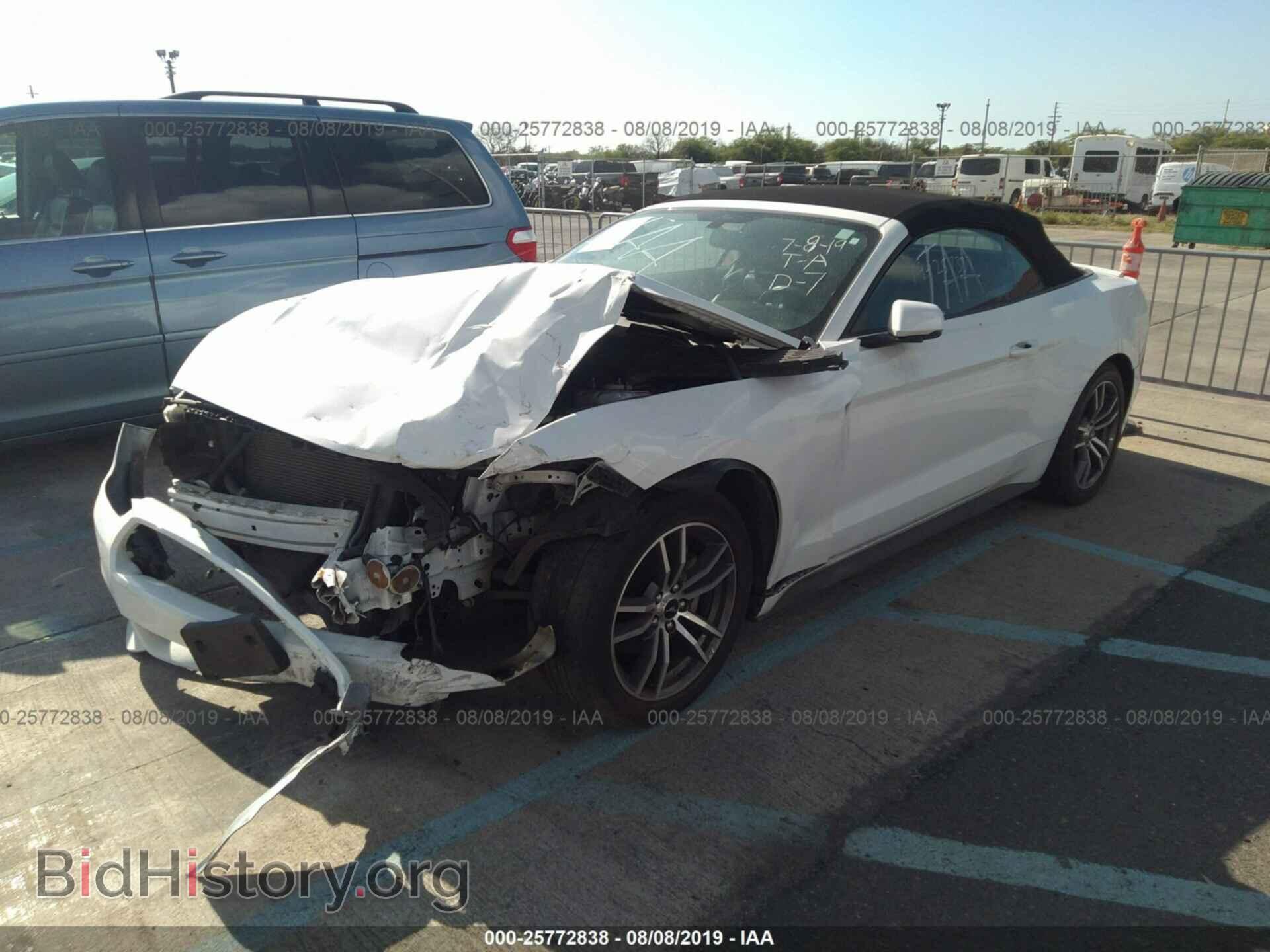 2016 FORD MUSTANG - VIN: 1FATP8UH9G5243395 - Фото 2