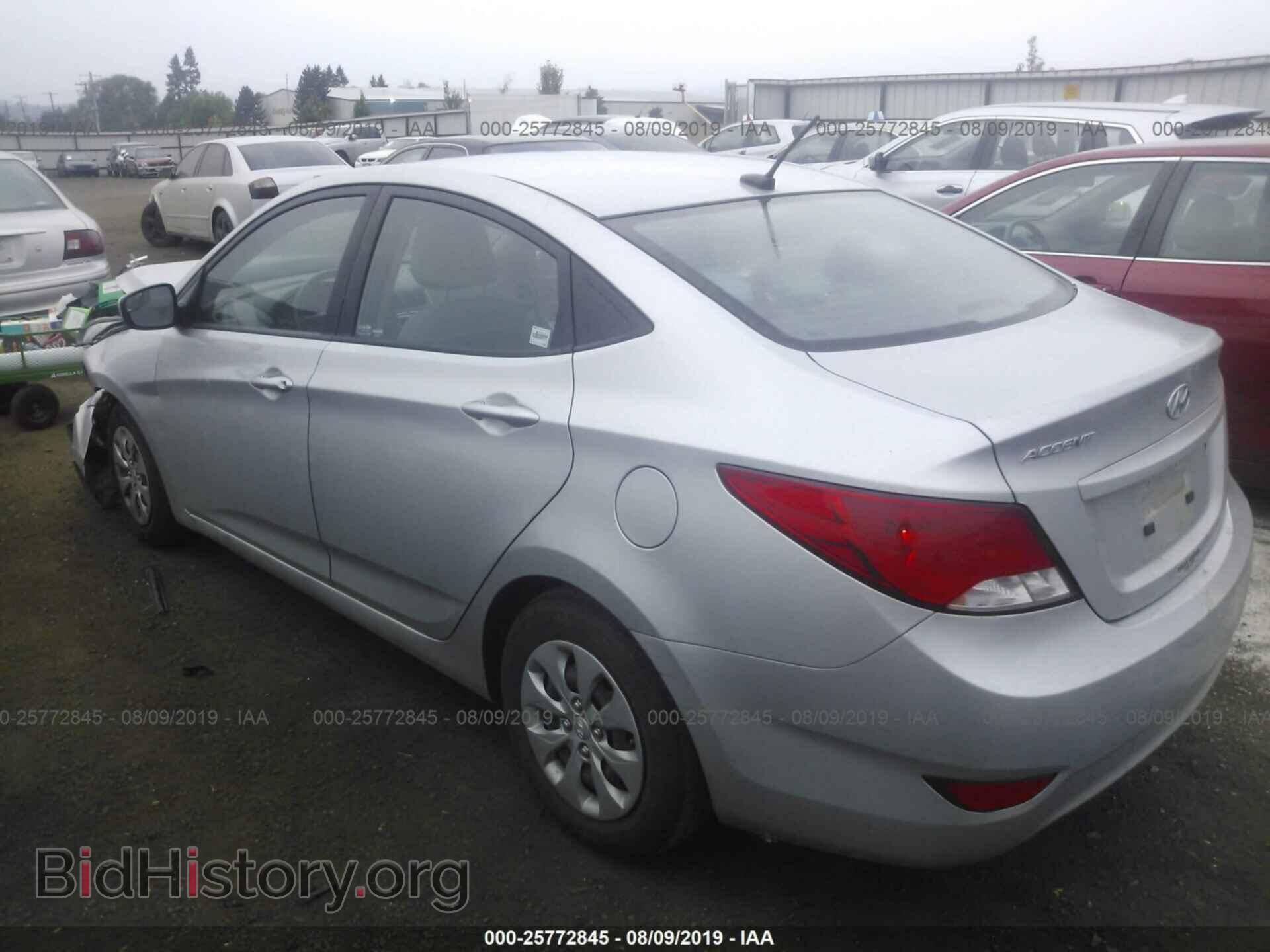2015 HYUNDAI ACCENT - VIN: KMHCT4AEXFU825689 - Фото 3