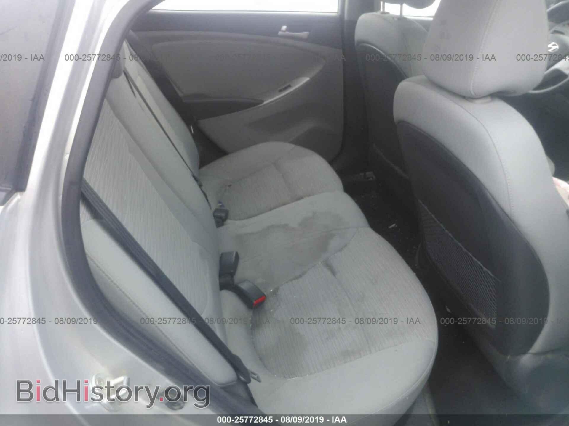 2015 HYUNDAI ACCENT - VIN: KMHCT4AEXFU825689 - Фото 8