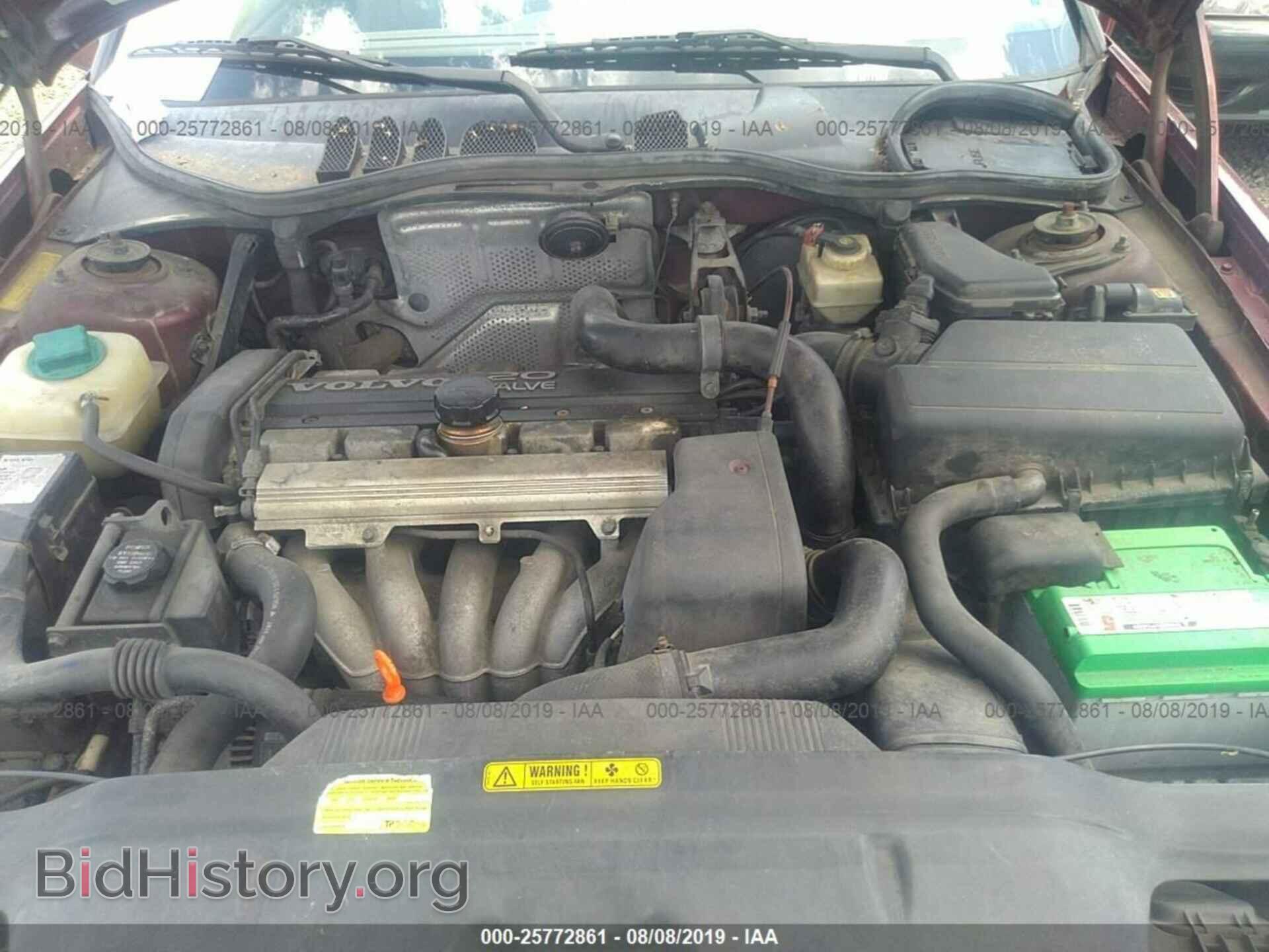 1998 VOLVO S70 - VIN: YV1LS5647W1430829 - Фото 10