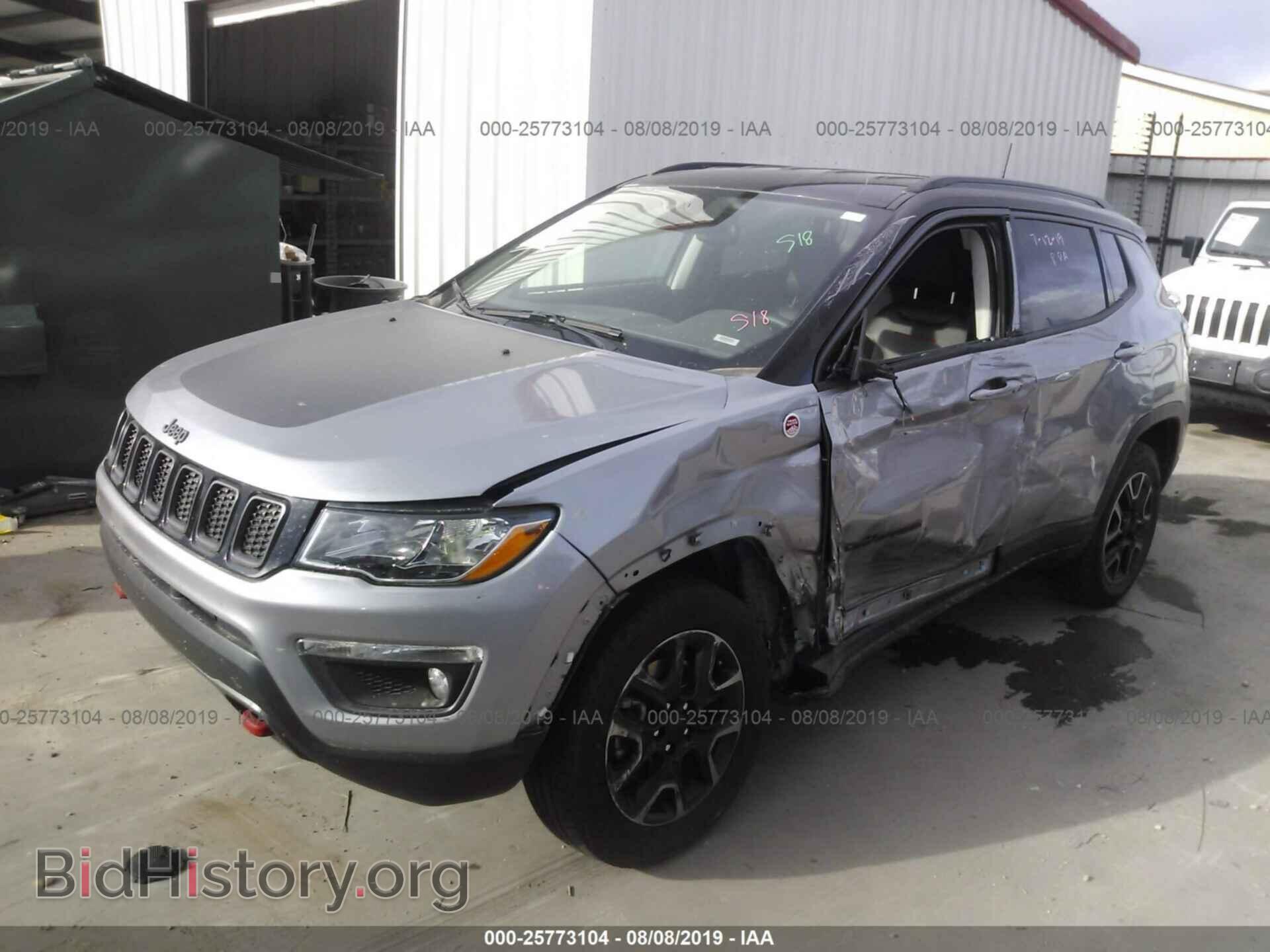 2019 JEEP COMPASS - VIN: 3C4NJDDB6KT667943 - Фото 2