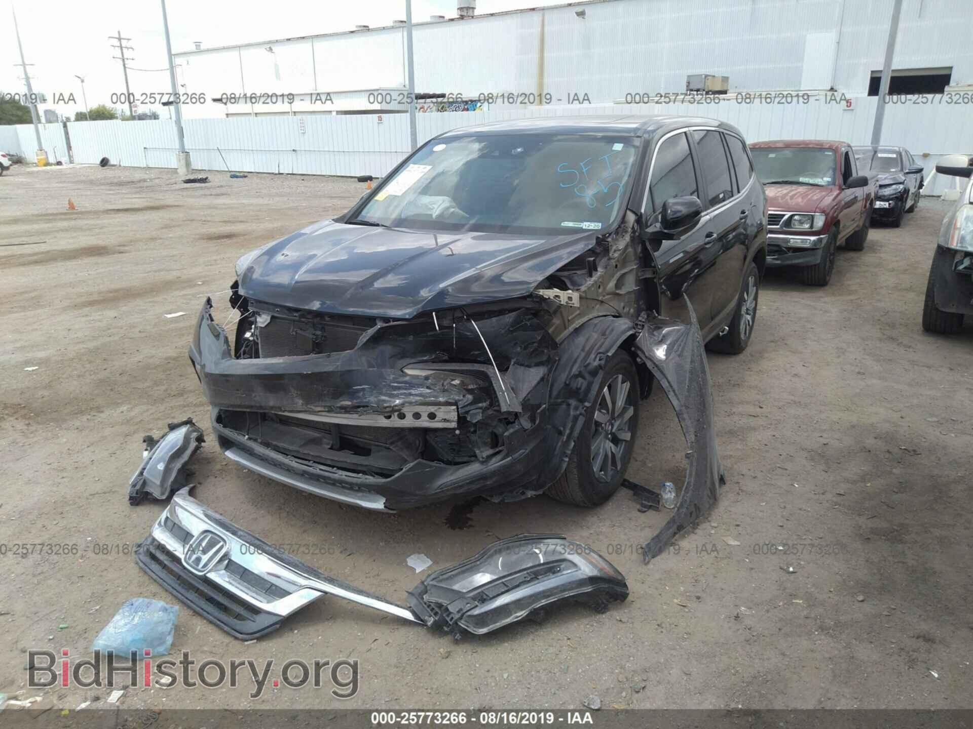 2019 HONDA PILOT - VIN: 5FNYF5H51KB004531 - Фото 2