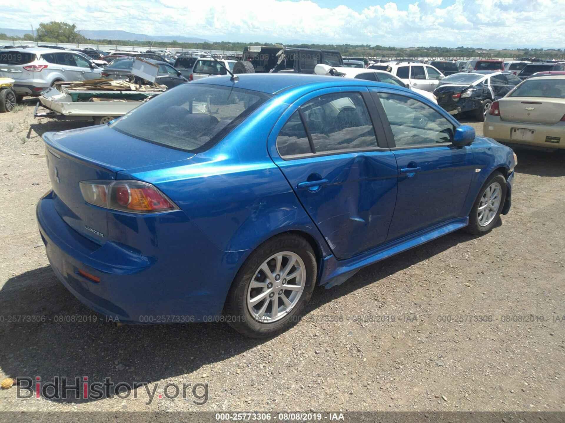 2012 MITSUBISHI LANCER - VIN: JA32V2FW7CU017150 - Фото 4