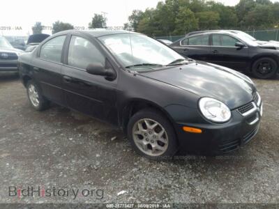 2005 Dodge NEON SXT, черный — VIN 1B3ES56C15D254137, IAAI